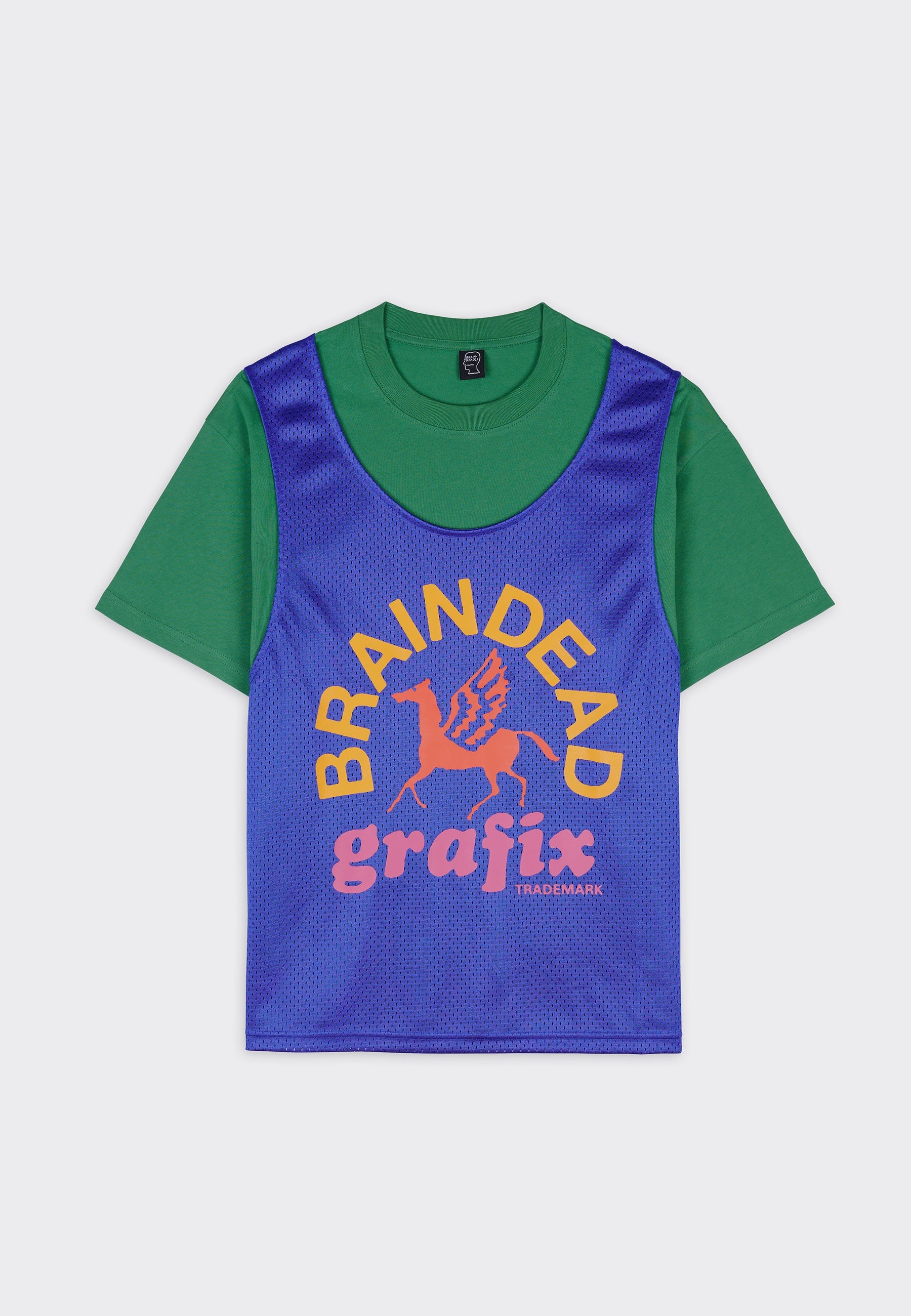 Grafix Team Jersey - Green / Blue