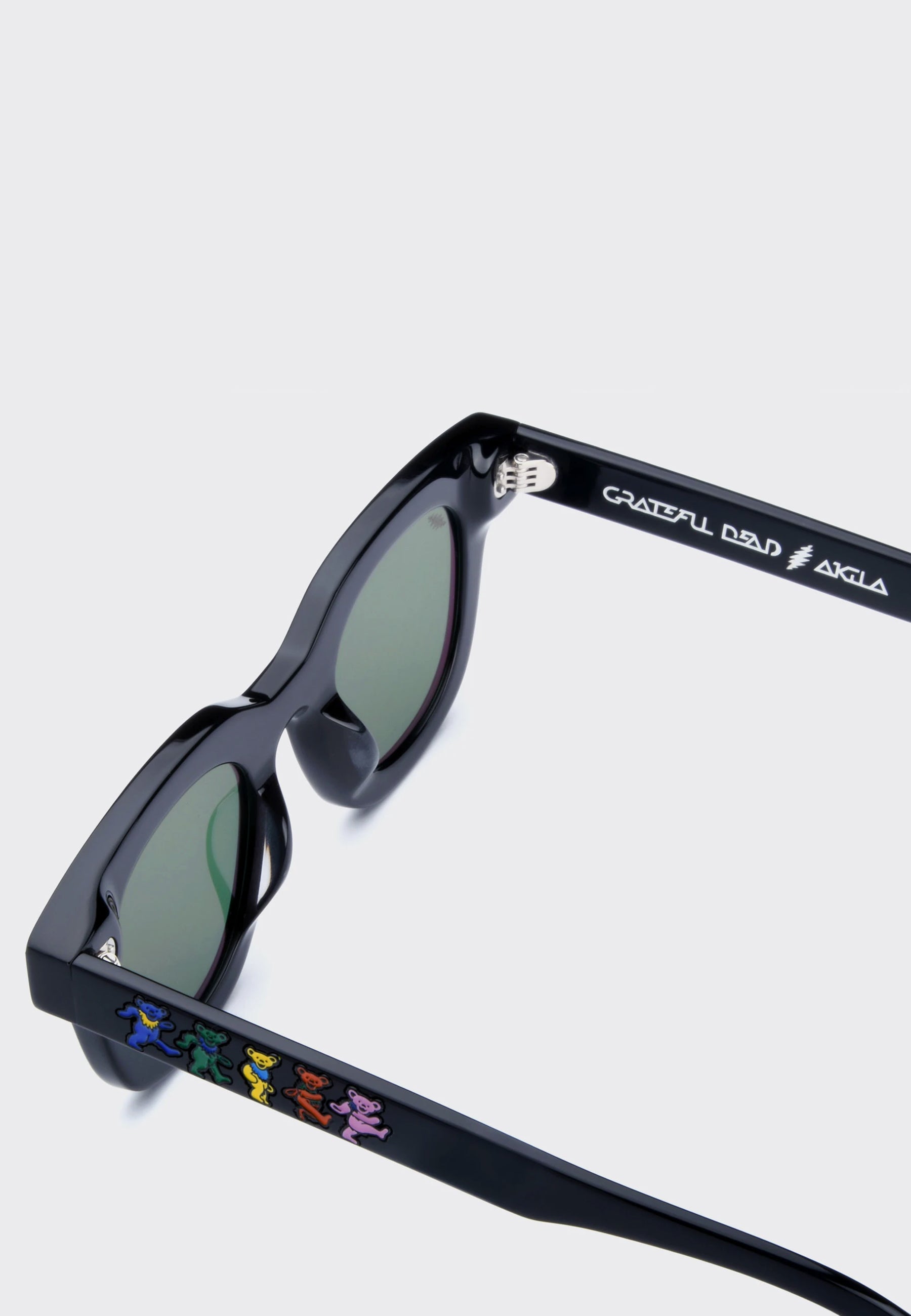 Grateful Dead Apollo Sunglasses - black/green