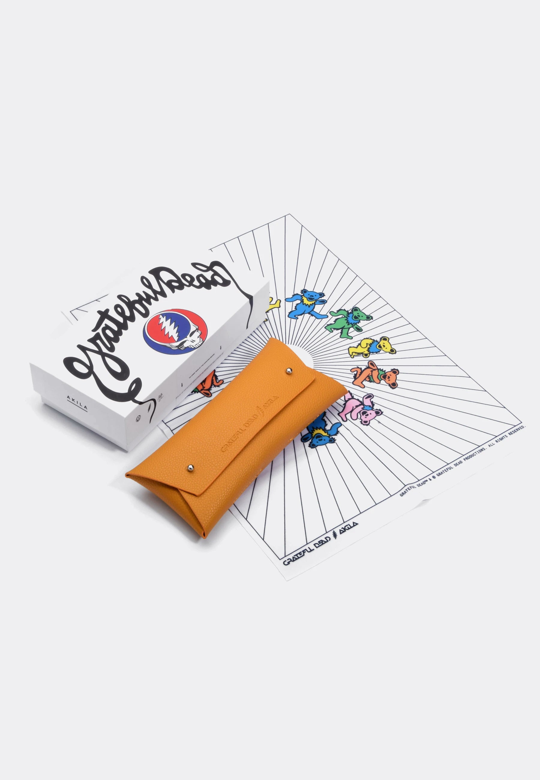 Grateful Dead Apollo Sunglasses - black/green