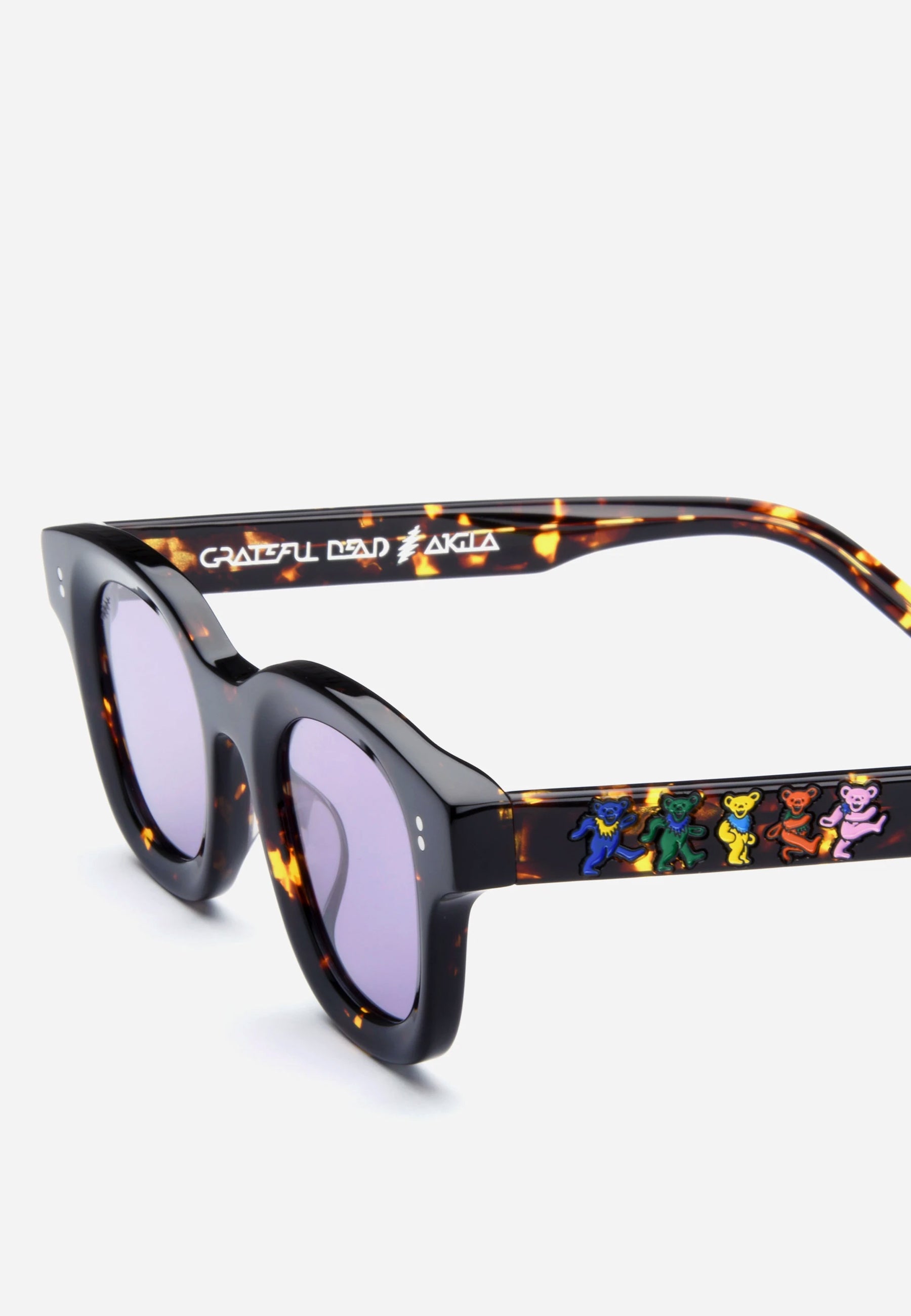 Grateful Dead Apollo Sunglasses - tokyo tortoise/grape