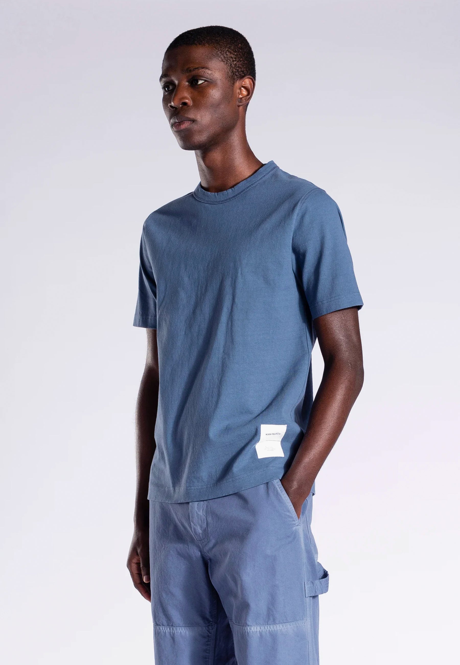 Holger Tab Series T-Shirt - Scoria Blue
