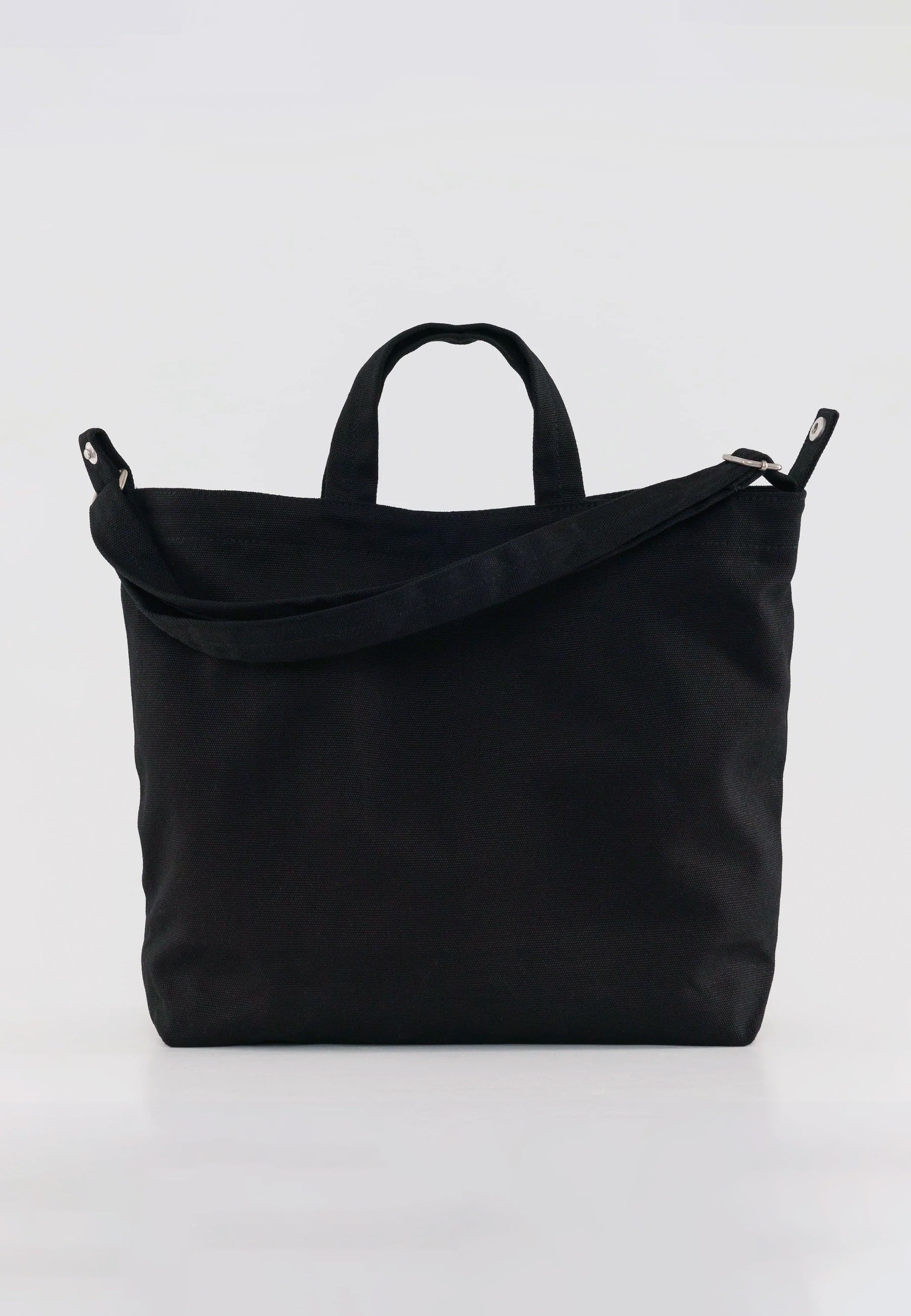 Horizontal Zip Duck Bag - Black