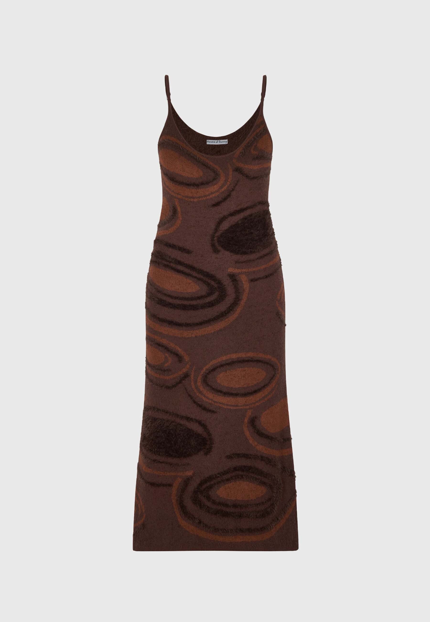 The Hockney Dress - chocolate