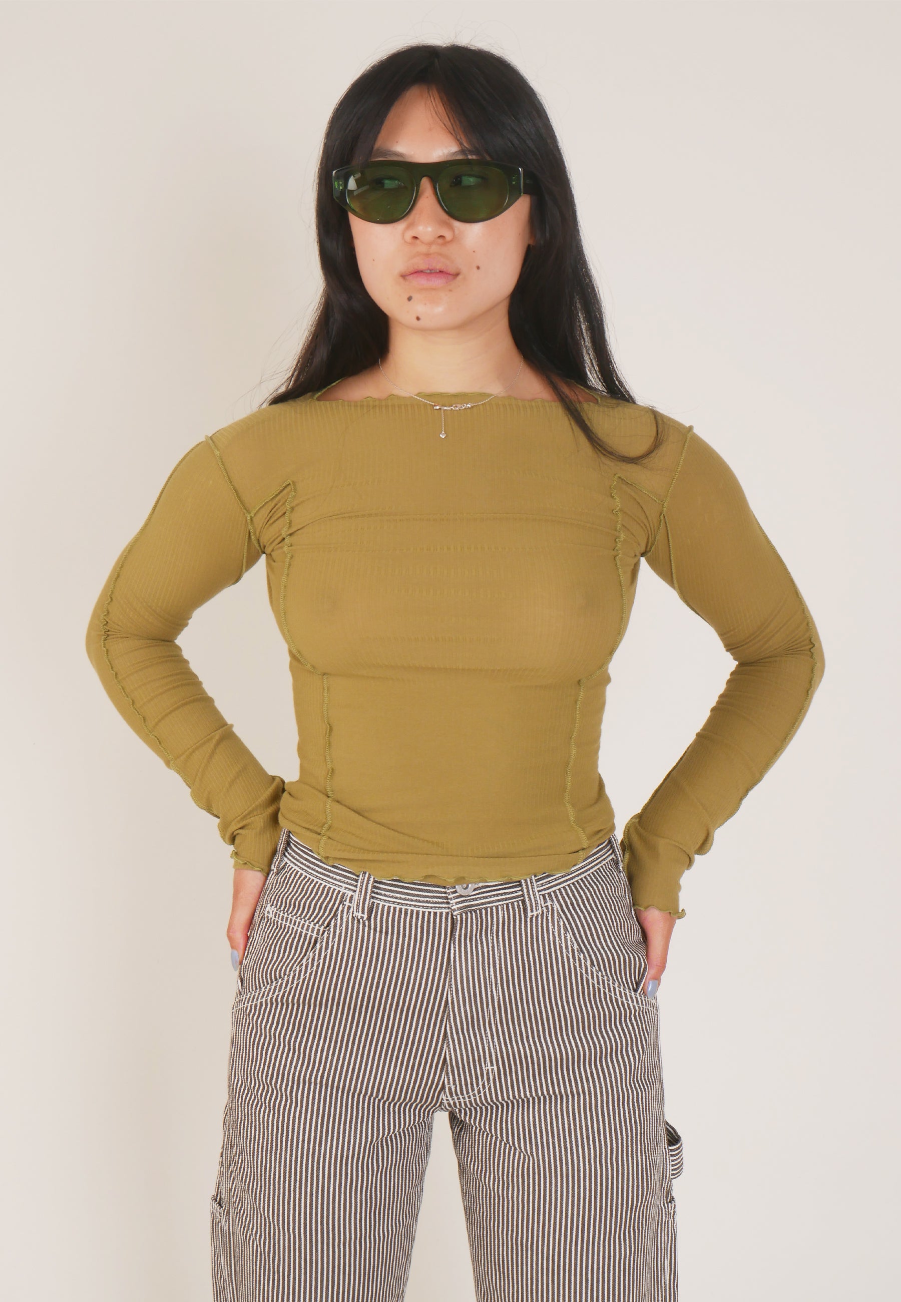 Omato Long Sleeve - galti green