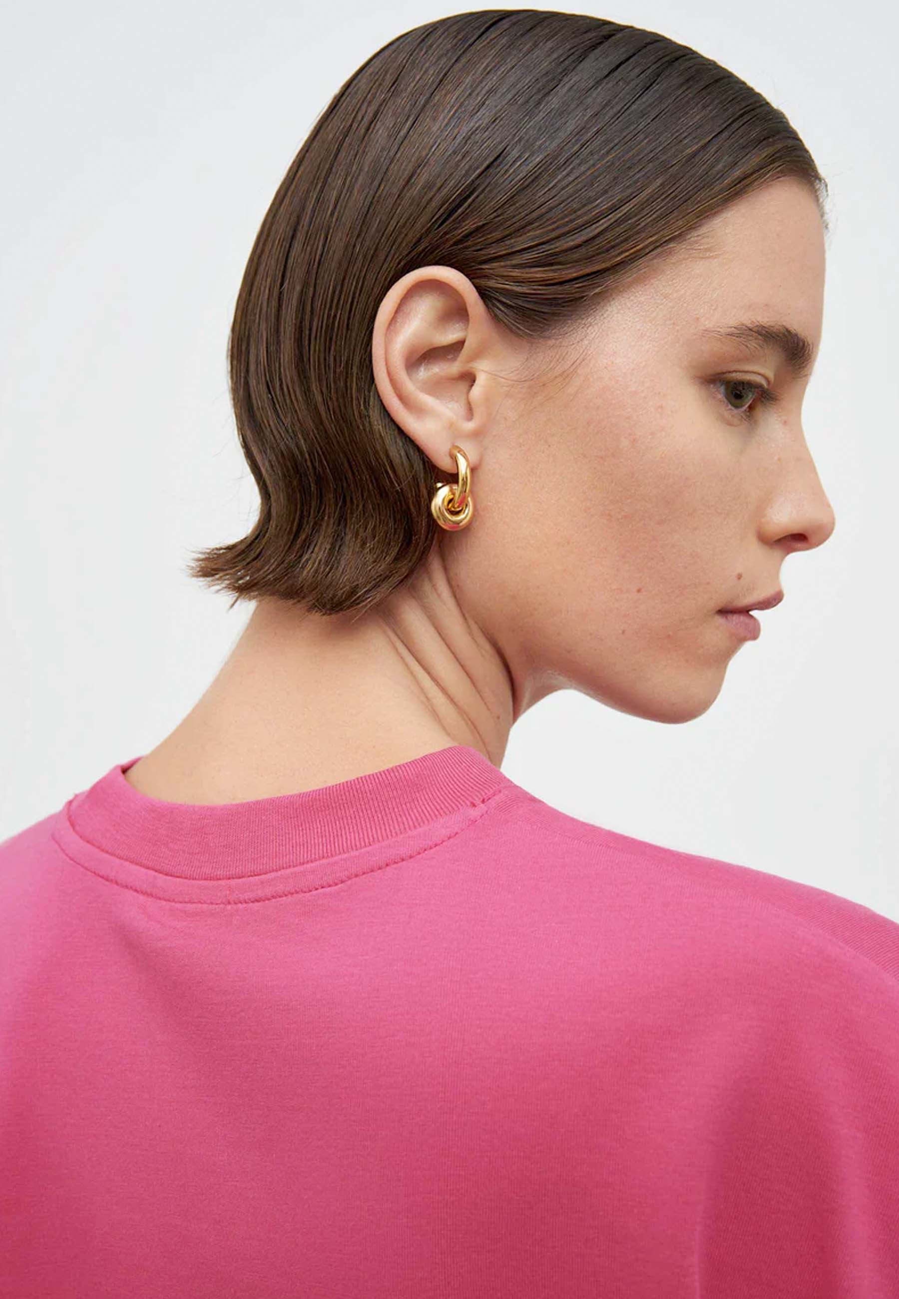 Oversized Boxy T-Shirt - Fuchsia
