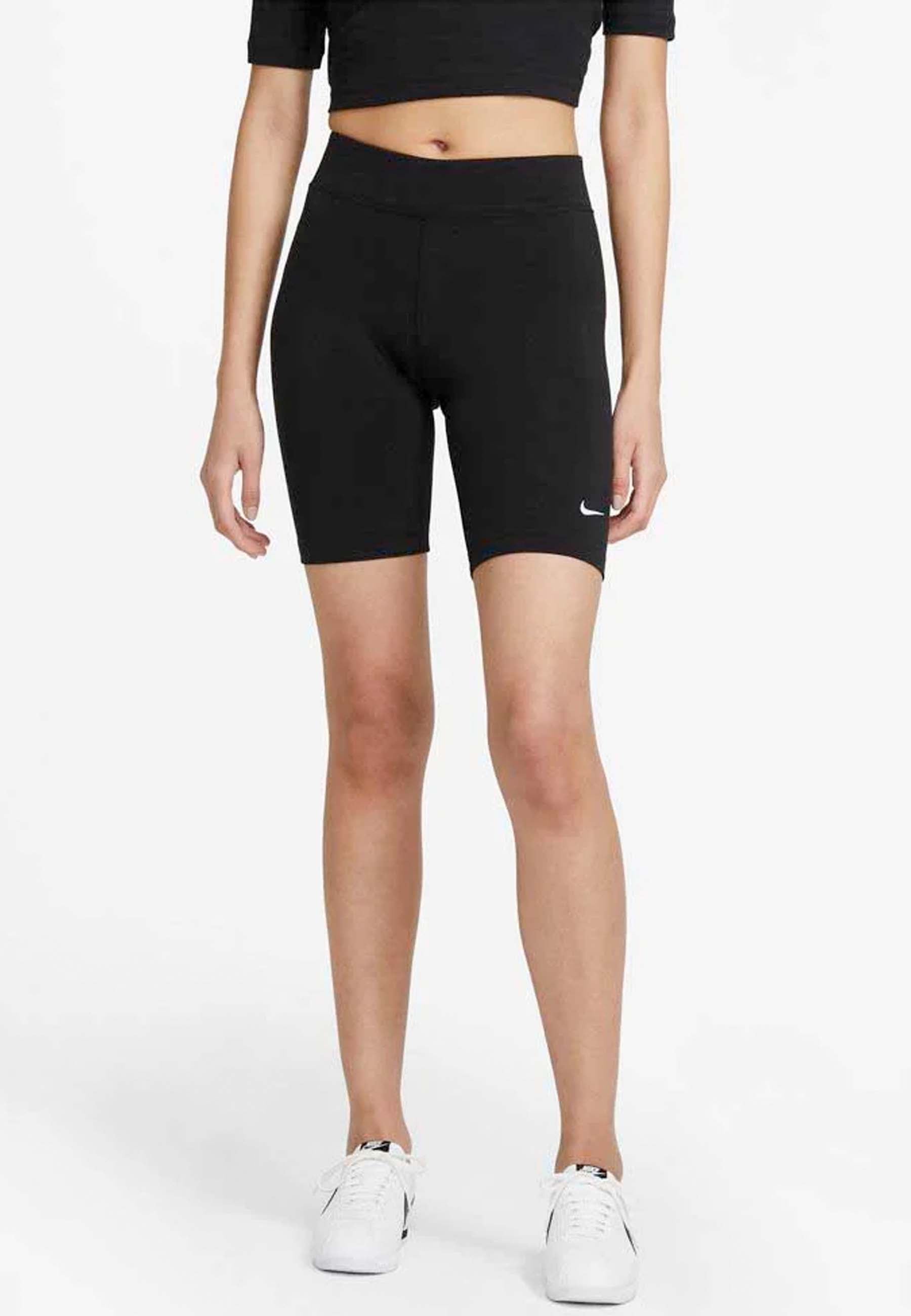 Womens Essential Biker Short - black