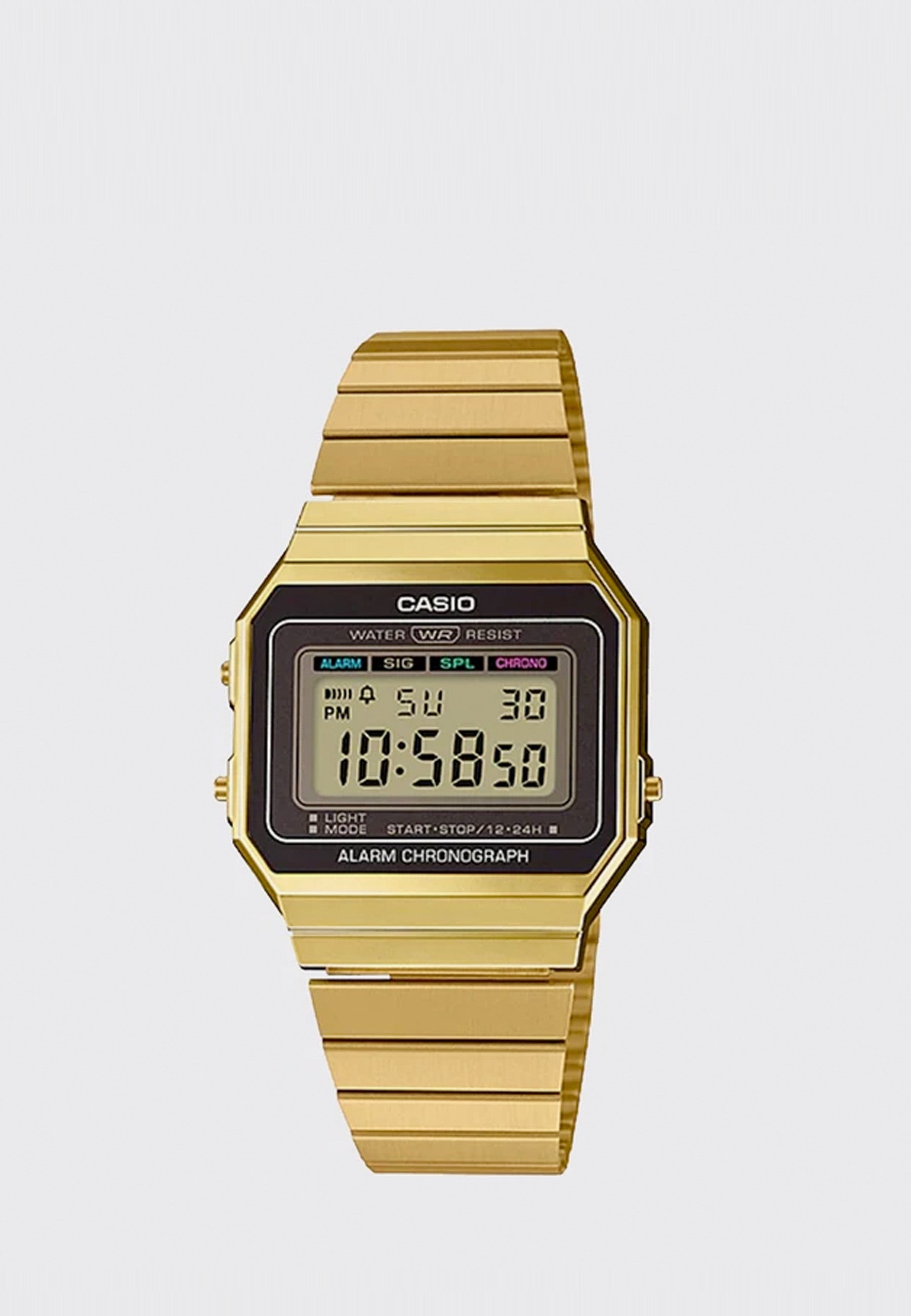 Digital Gents Vintage Watch (A700WG-9A) - Gold