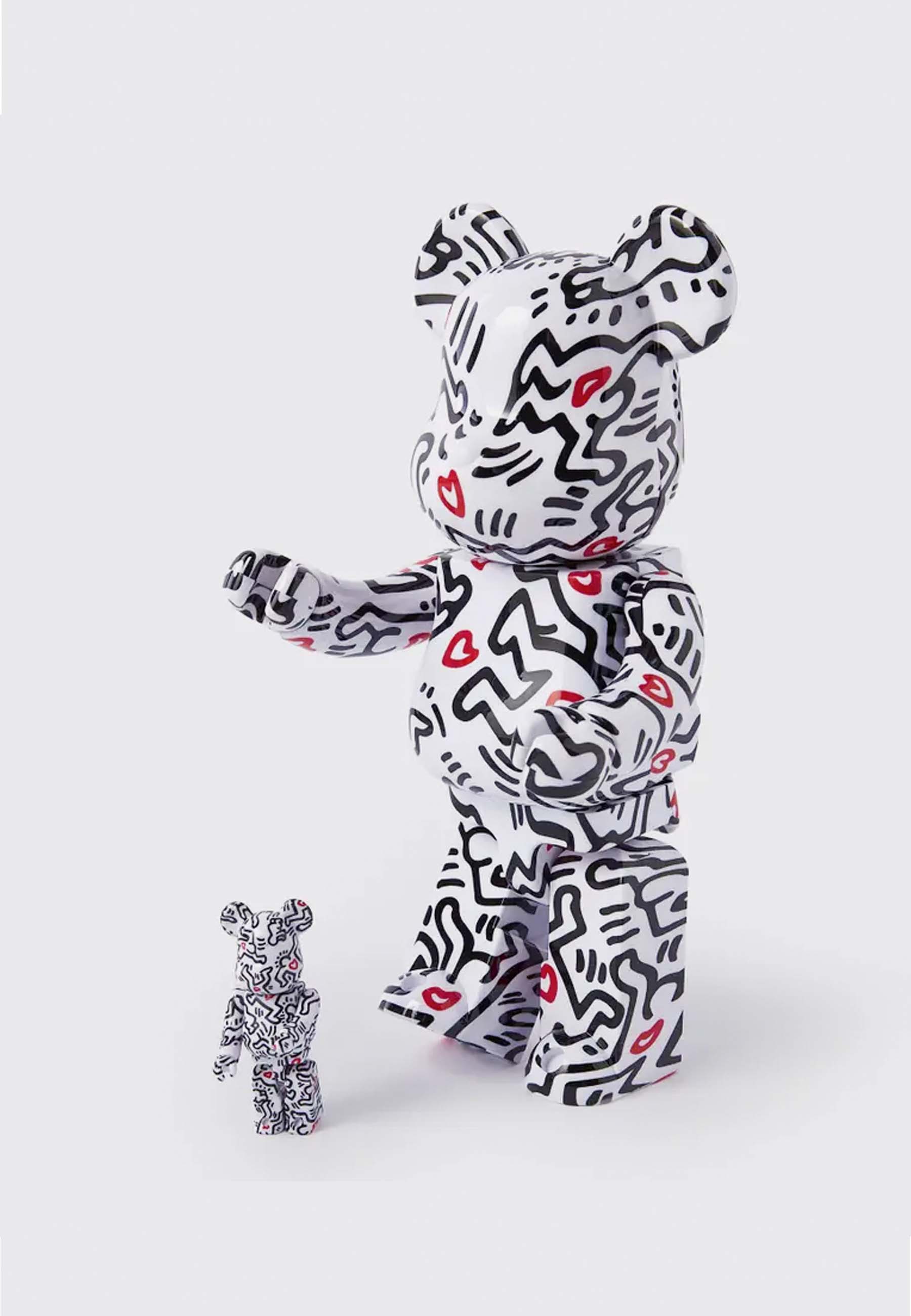 Be@rbrick | Buy Be@rbrick Keith Haring #8 100% + 400% Set online