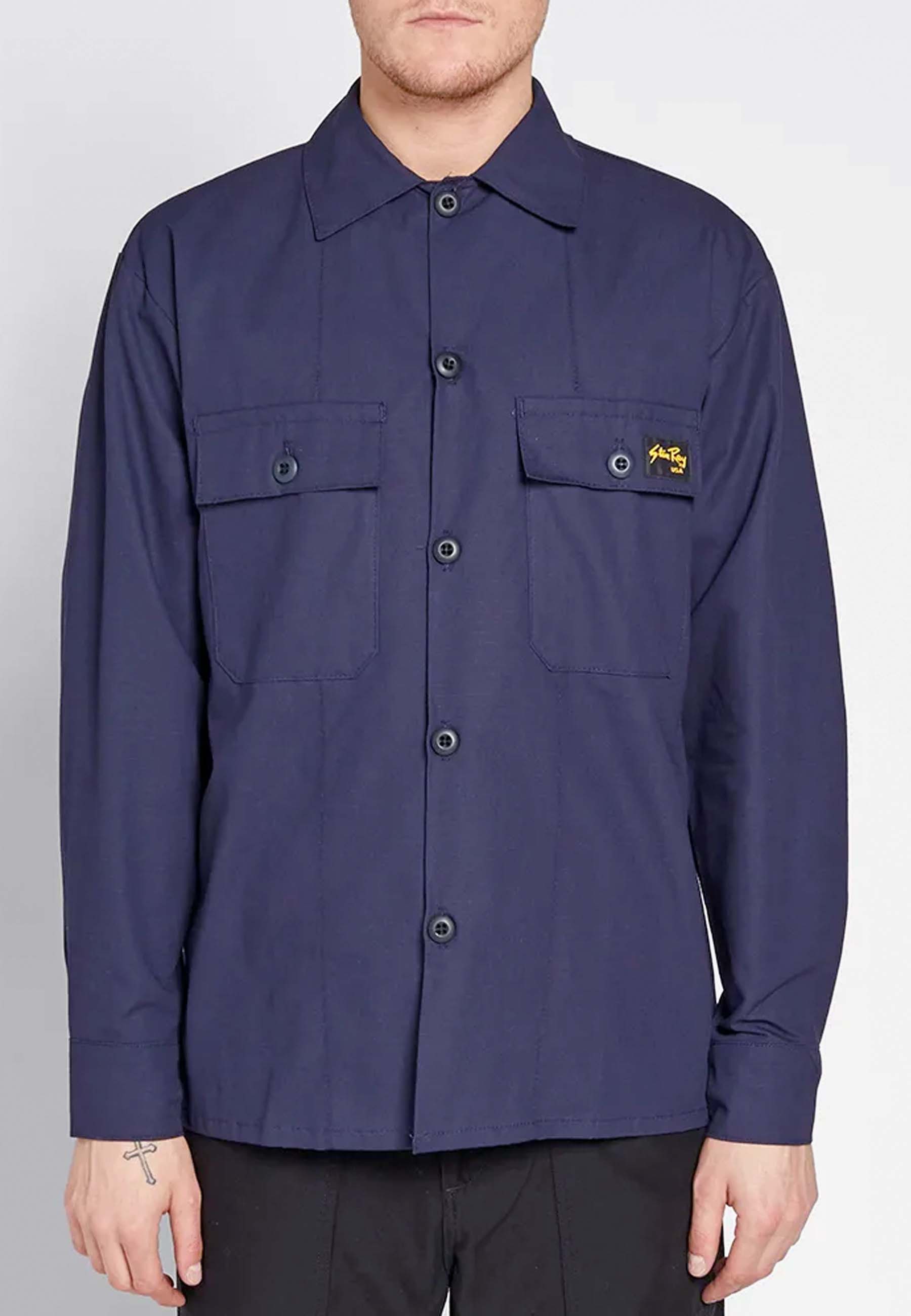 2 Pocket Shirt - navy ripstop