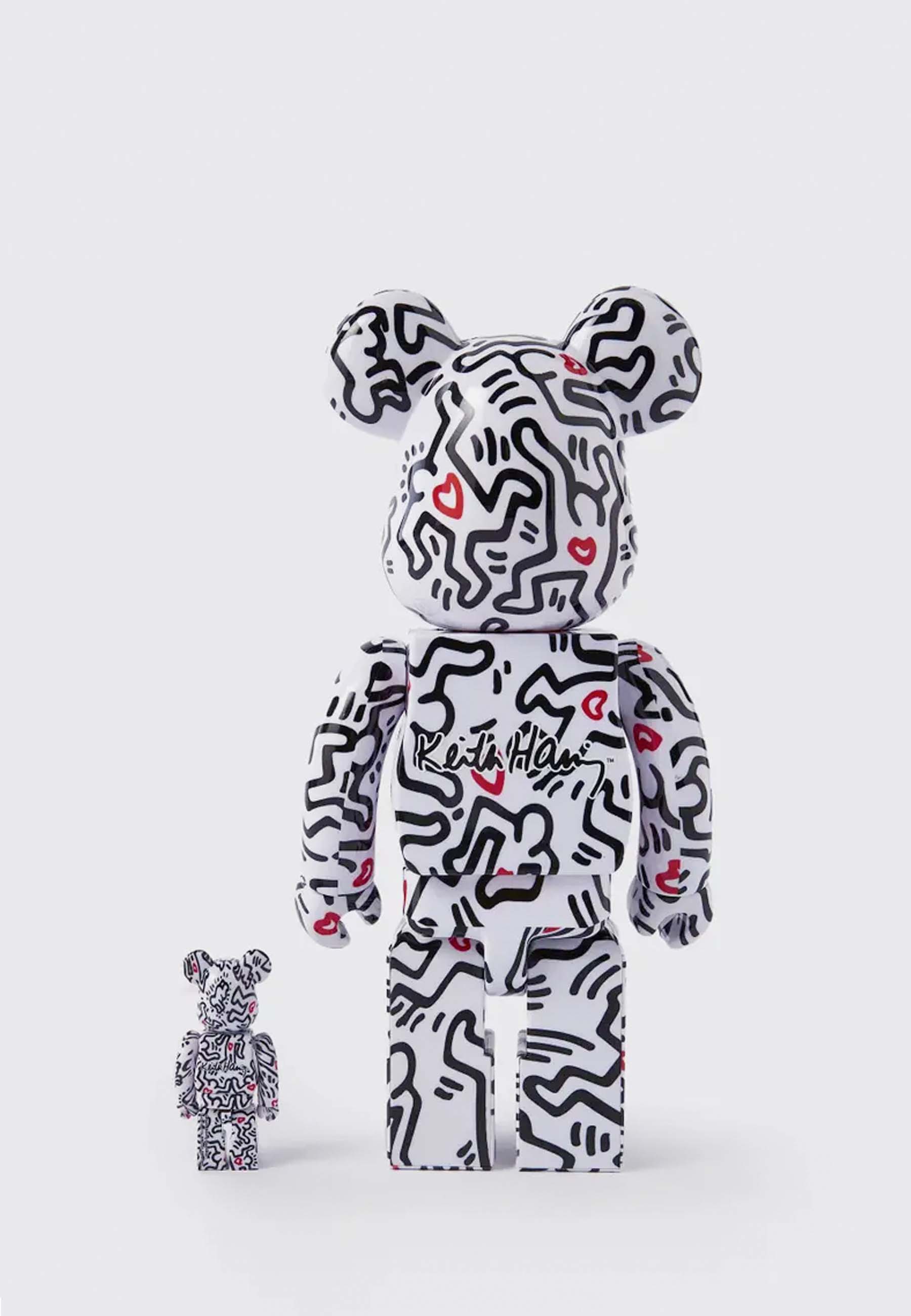 Be@rbrick Keith Haring #8 100% + 400% Set