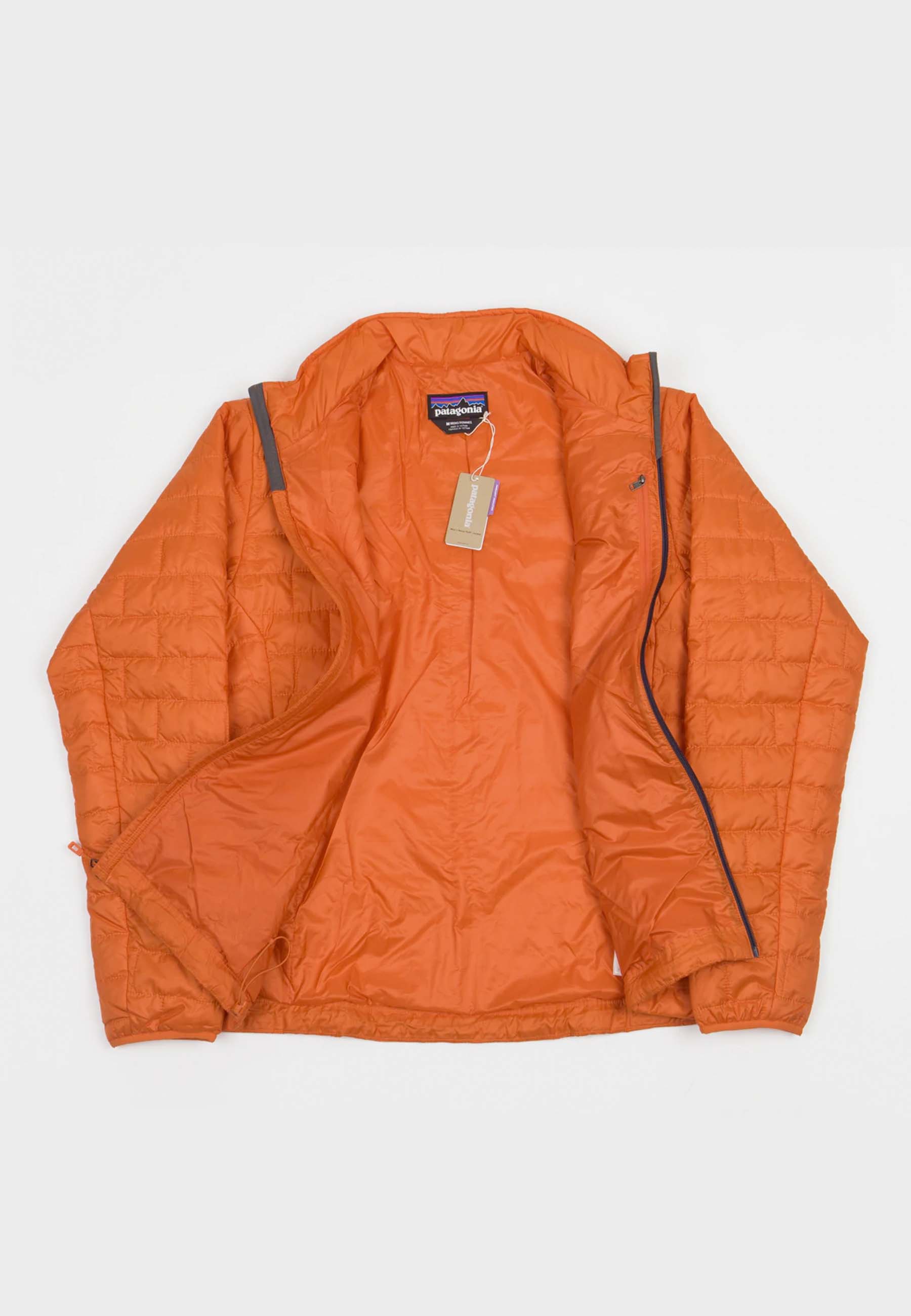 Patagonia Down Jacket Orange サイズ M Mens Patagonia Down Sweater Orange XS GUC | eBay