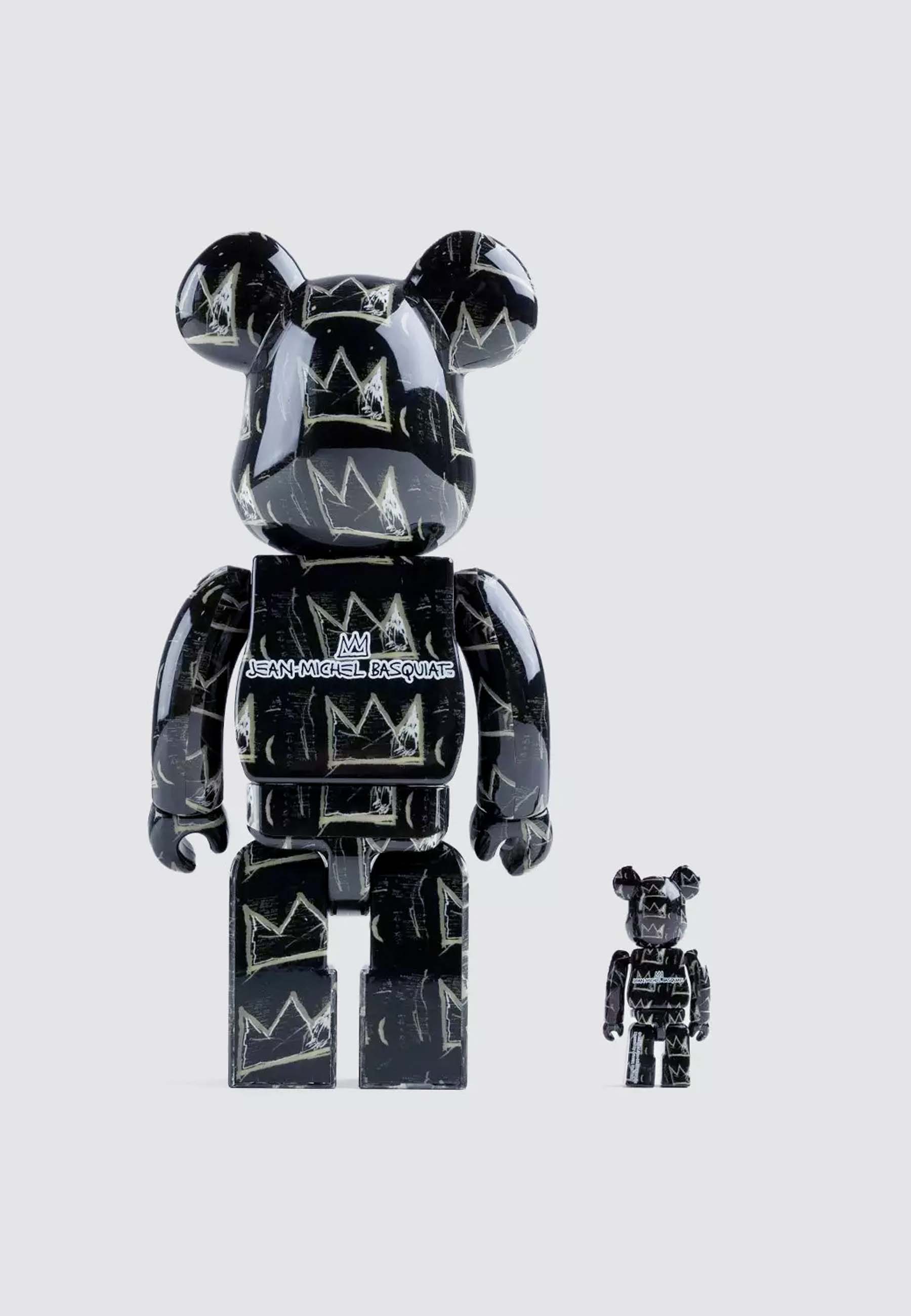 Be@rbrick Jean Michel Basquiat #8 100% + 400% Set