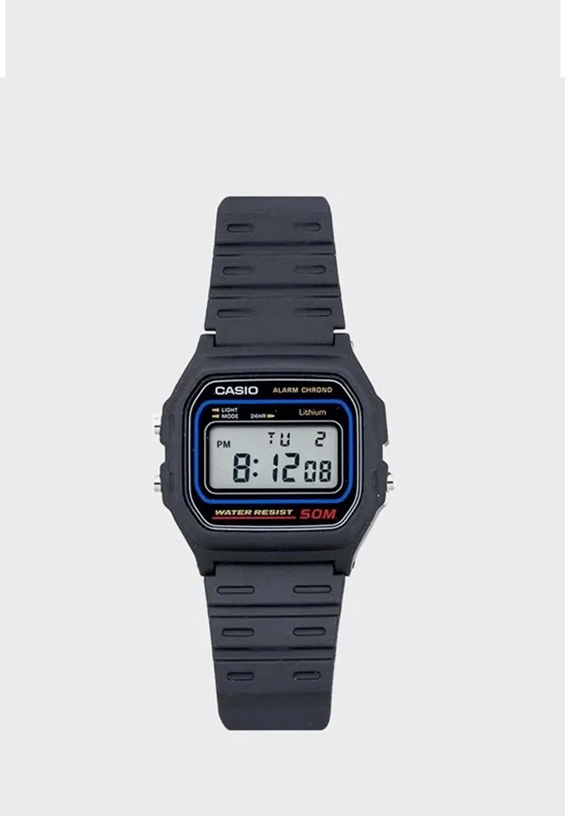 Digital Watch (F91W-1) - Black/Black