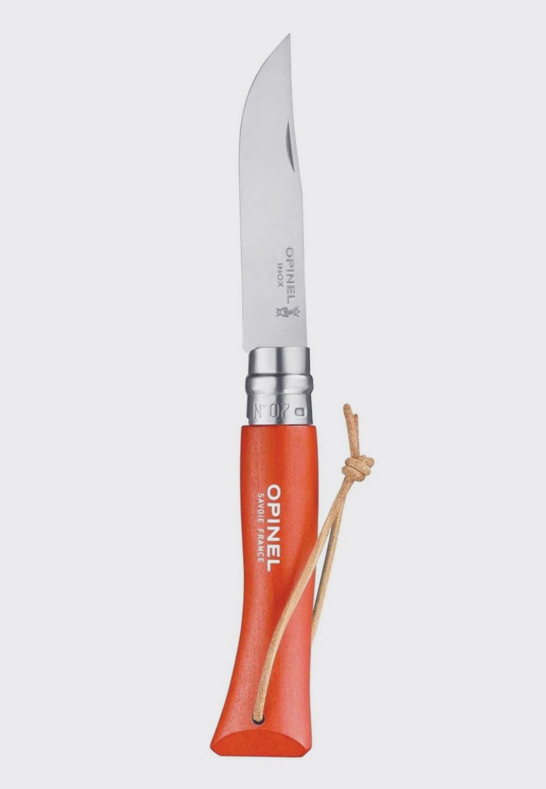 Stainless Steel Knife No.7 - trekking orange