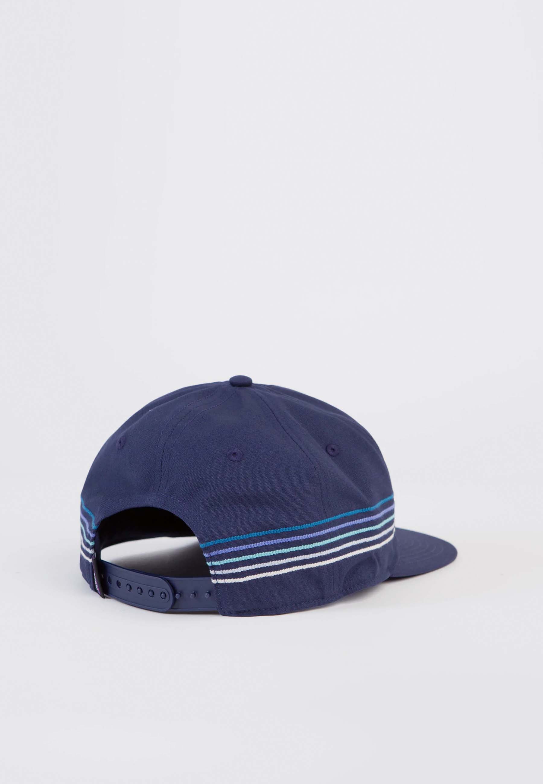 Line Logo Ridge Stripe Funfarer Cap - new navy