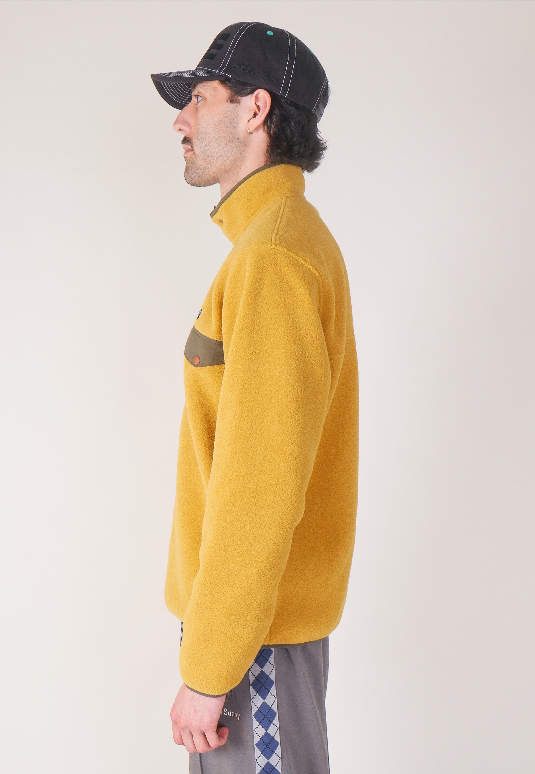 Light Weight Synch Snap-T Pull Over - Cabin Gold
