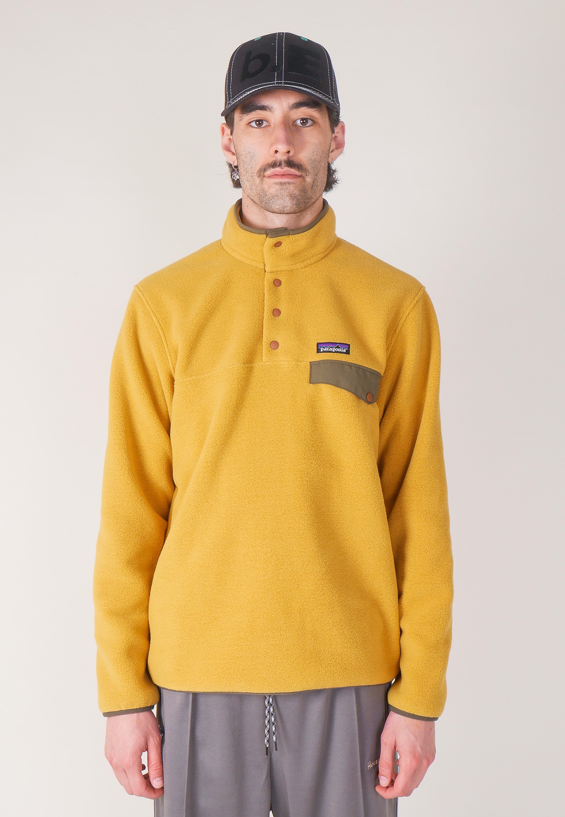 Light Weight Synch Snap-T Pull Over - Cabin Gold
