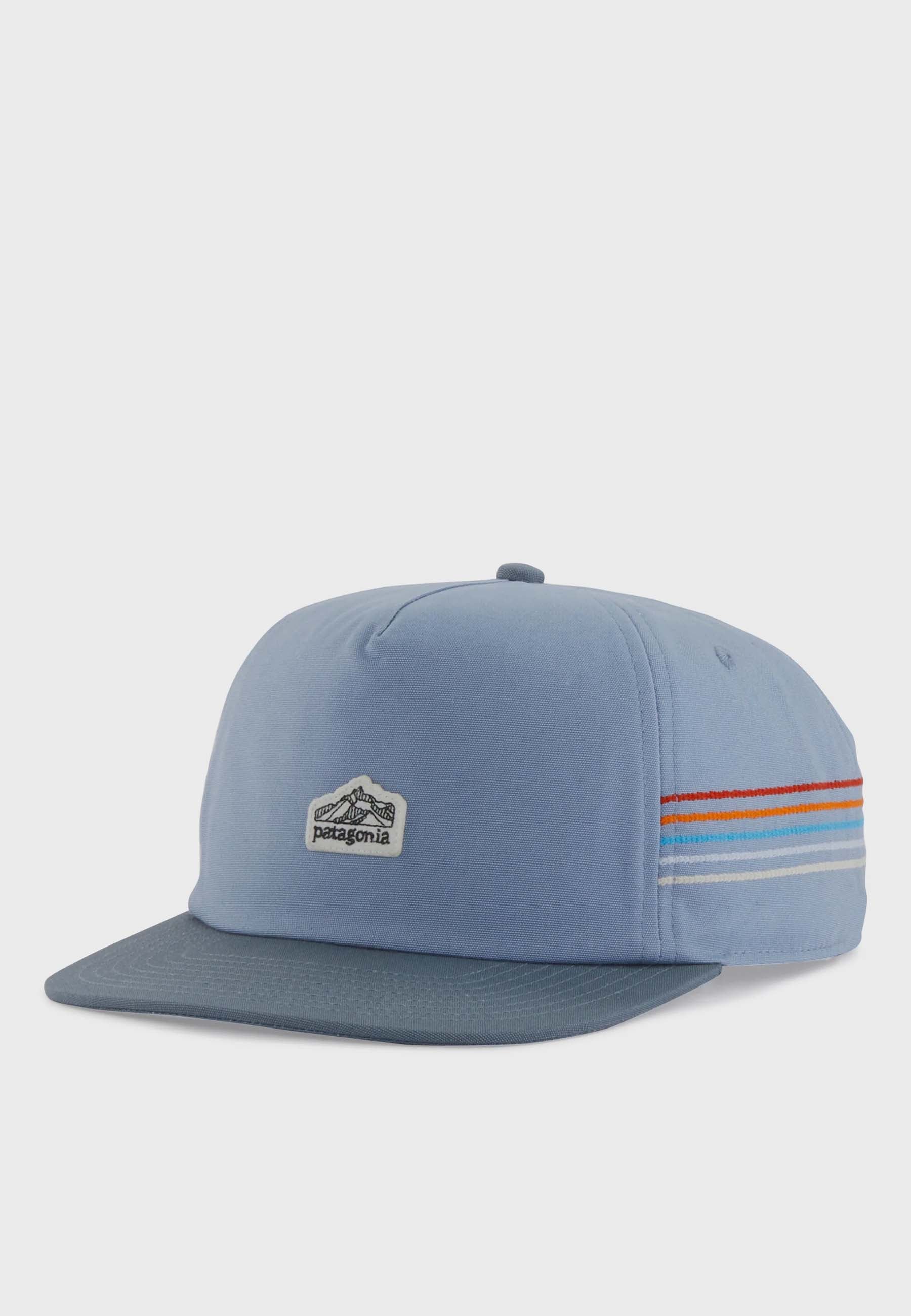 Line Logo Ridge Stripe Funfarer Cap - light plume grey