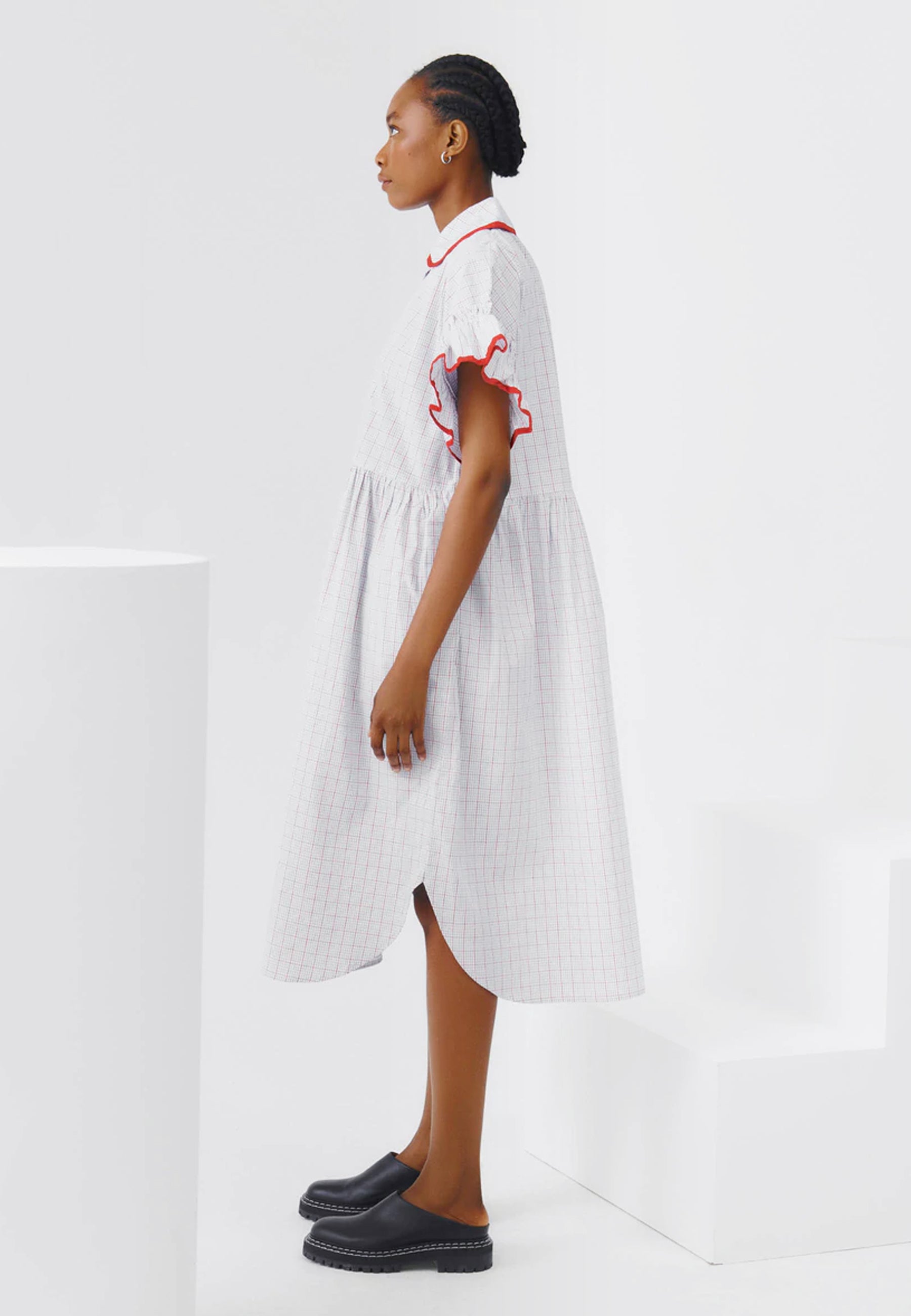 Lotte Dress - math grid