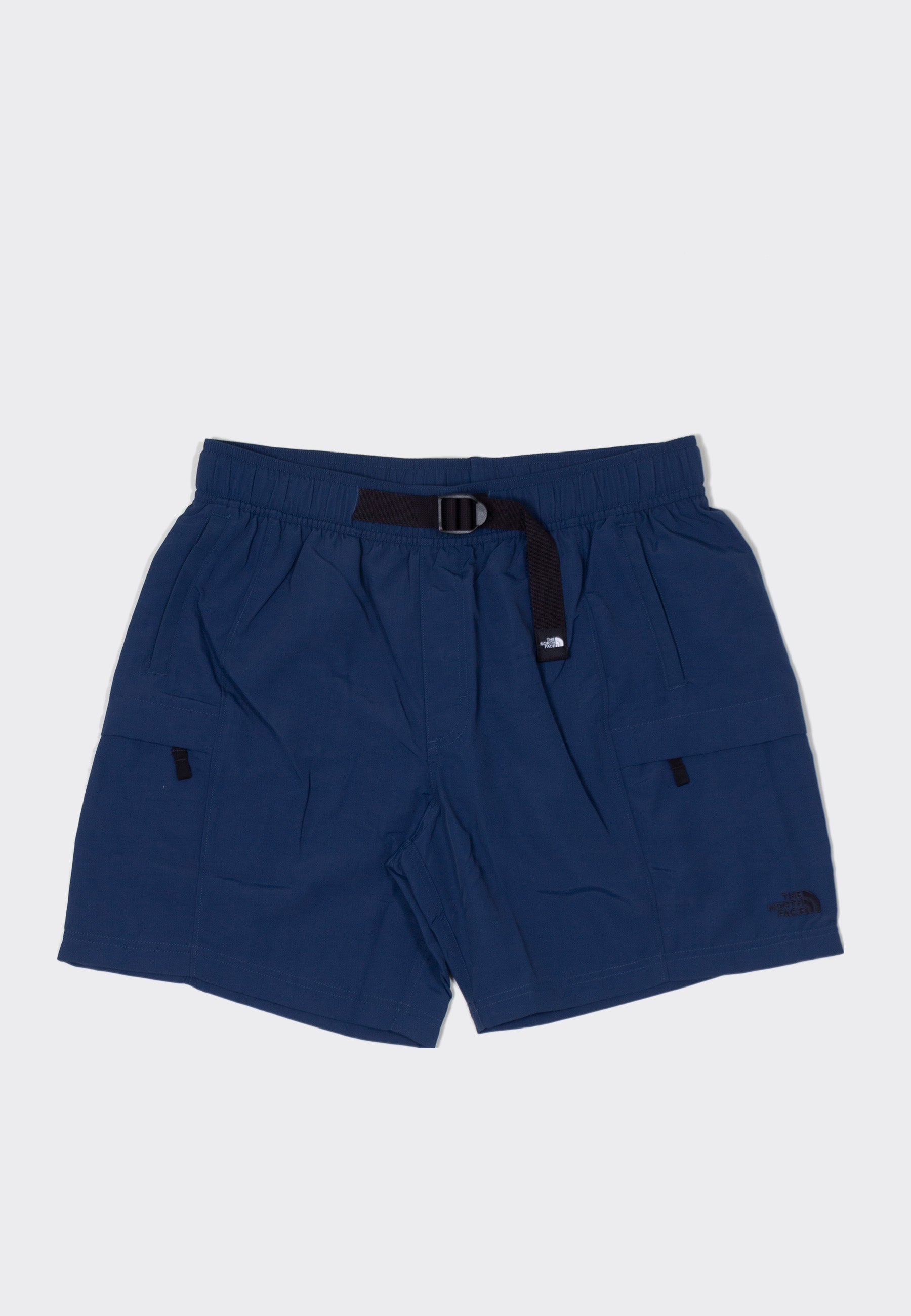 M Class V Belted TR Shorts - blue wing teal
