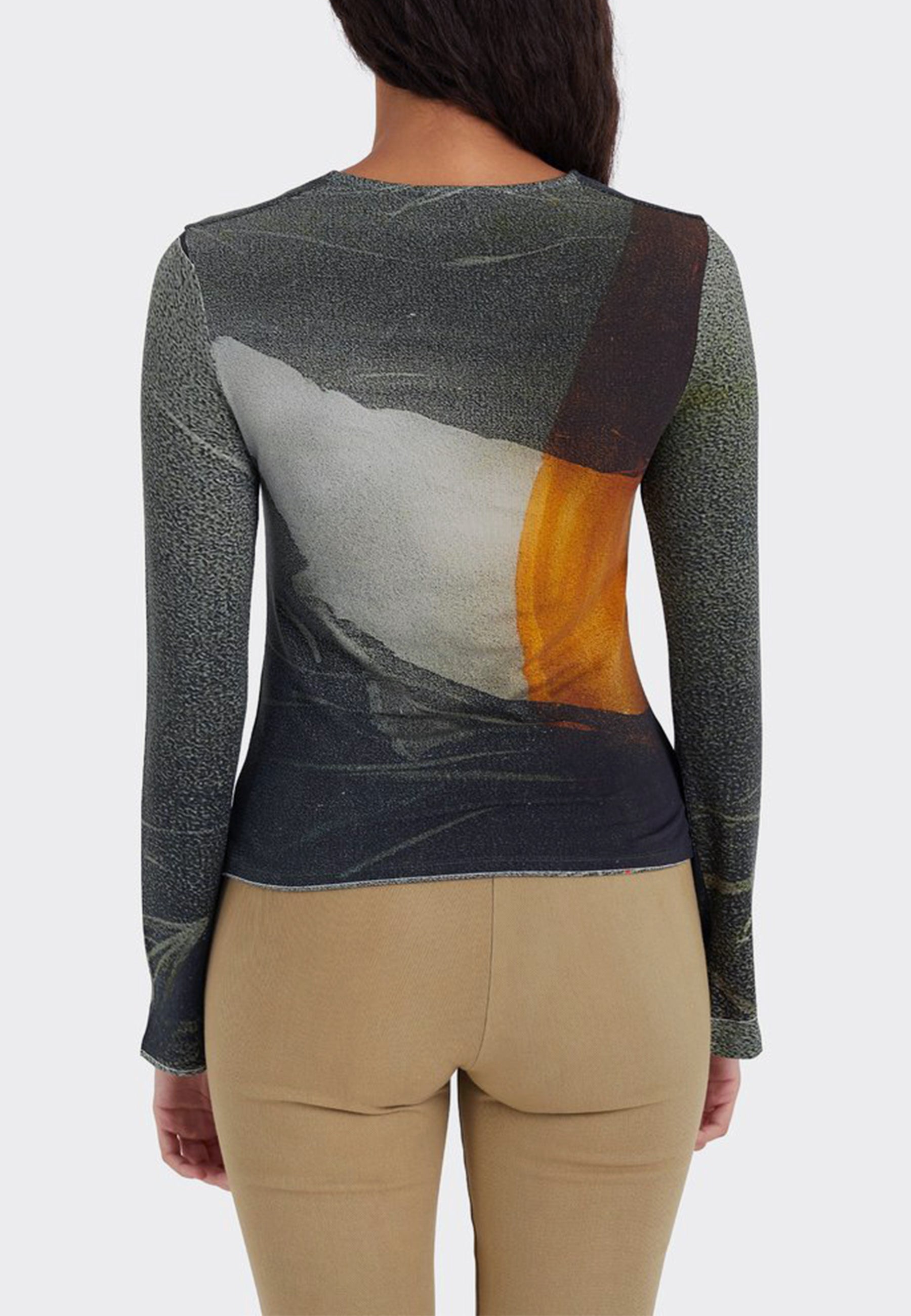 Milan Top - Grey