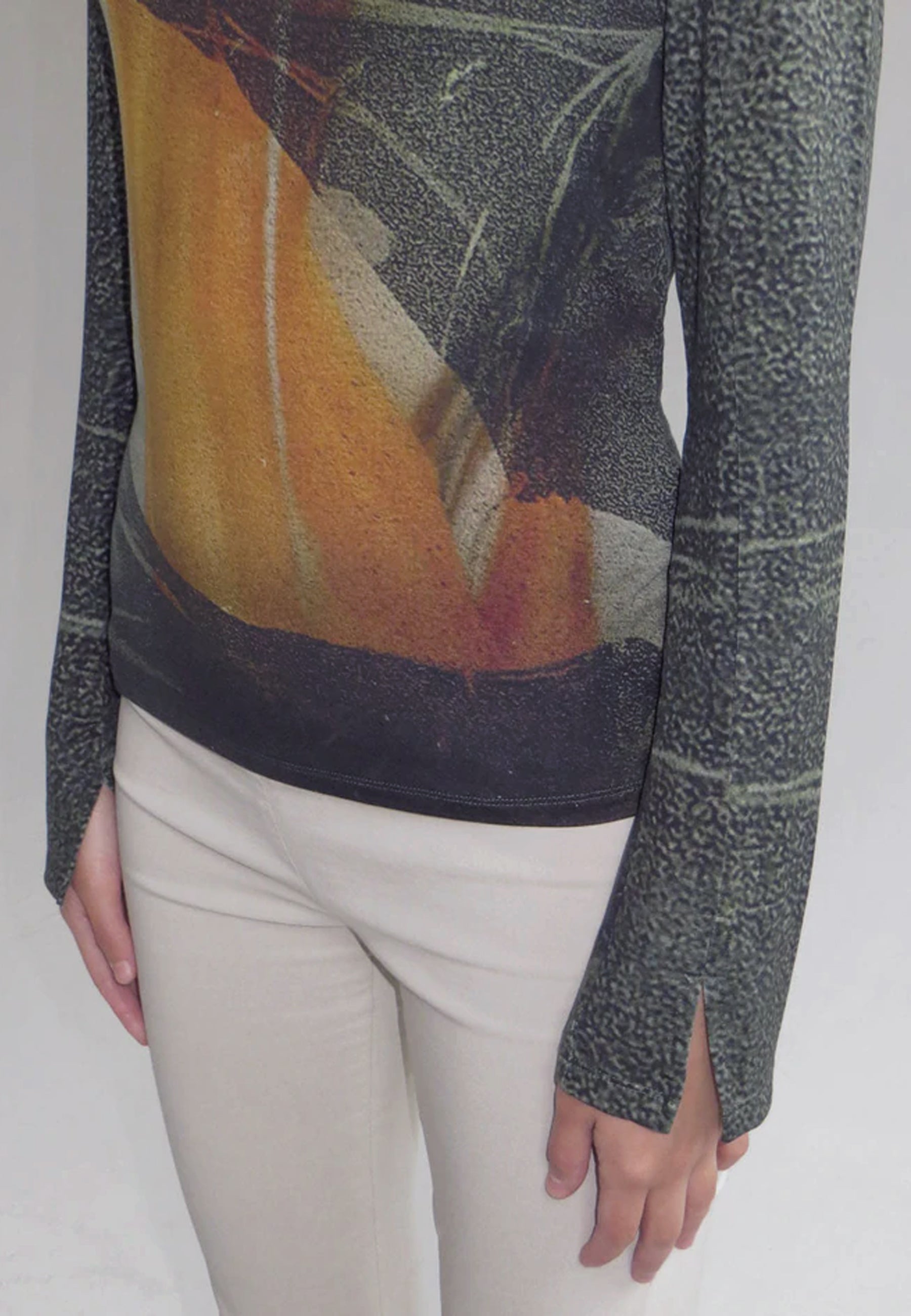 Milan Top - Grey