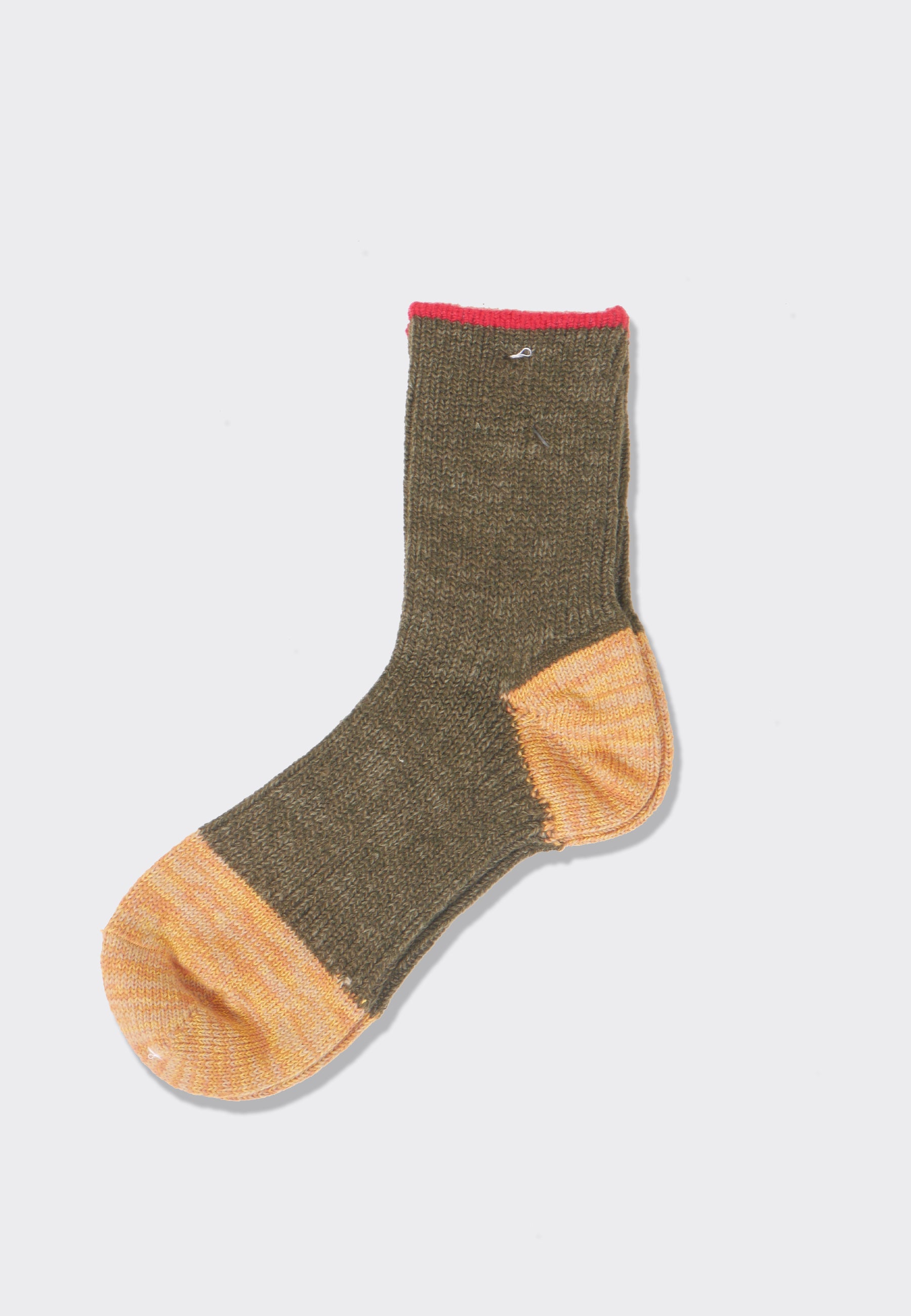 Multicolour Wool - Forest/Orange/Red