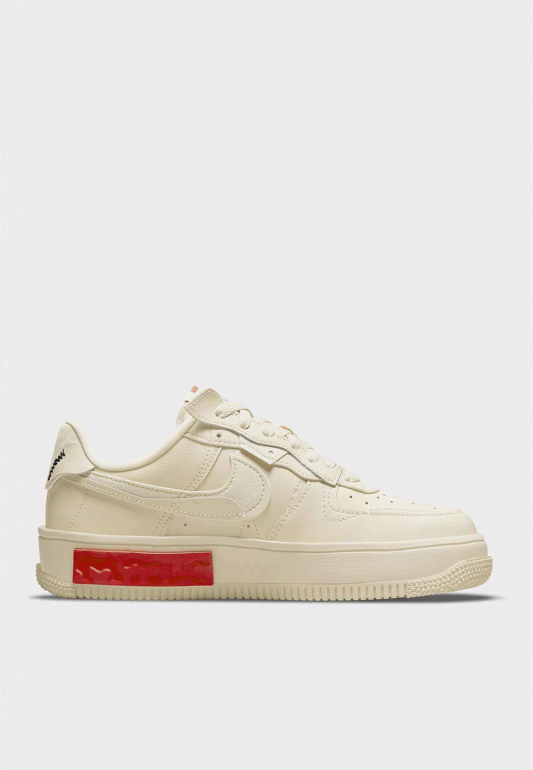 Womens Air Force 1 Fontanka - phantom/white university/red