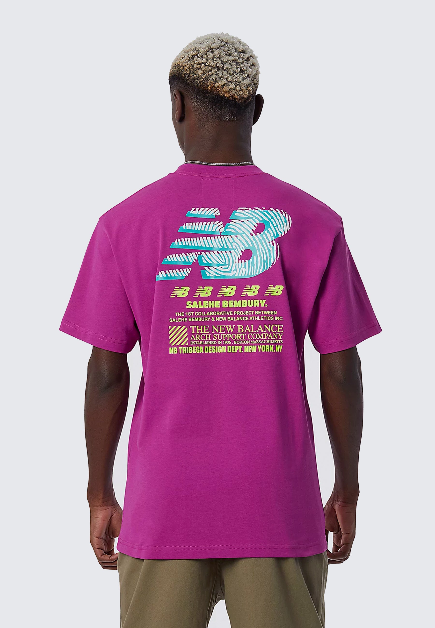 Salehe Bembury 'Yurt' T-Shirt - jewel