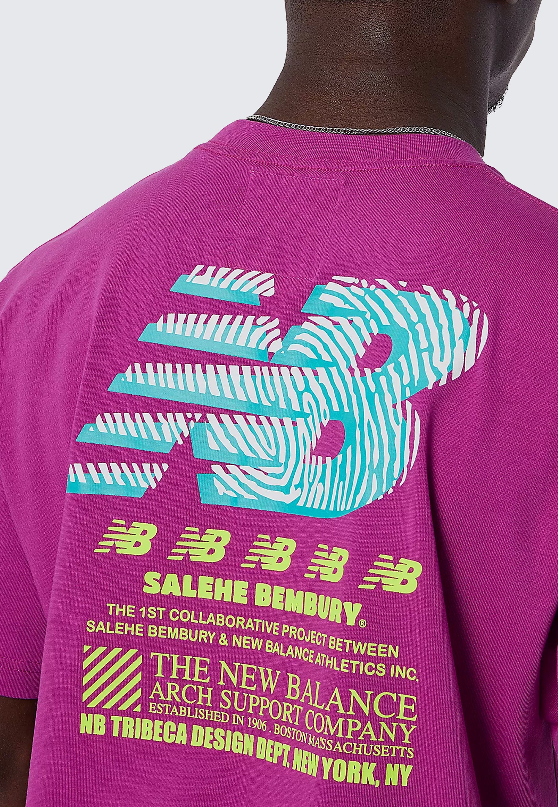 Salehe Bembury 'Yurt' T-Shirt - jewel