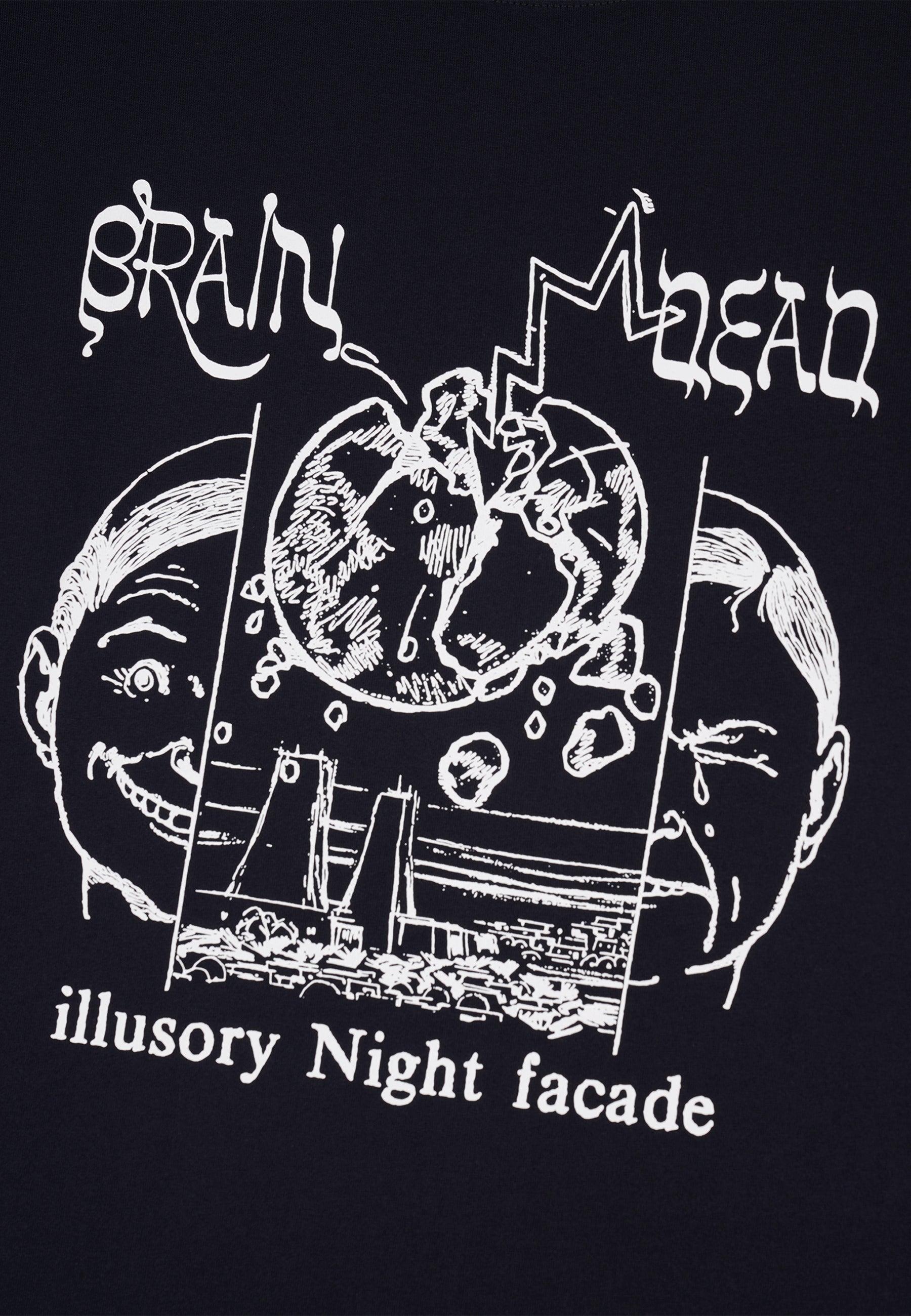 Night Facade T-Shirt - Black