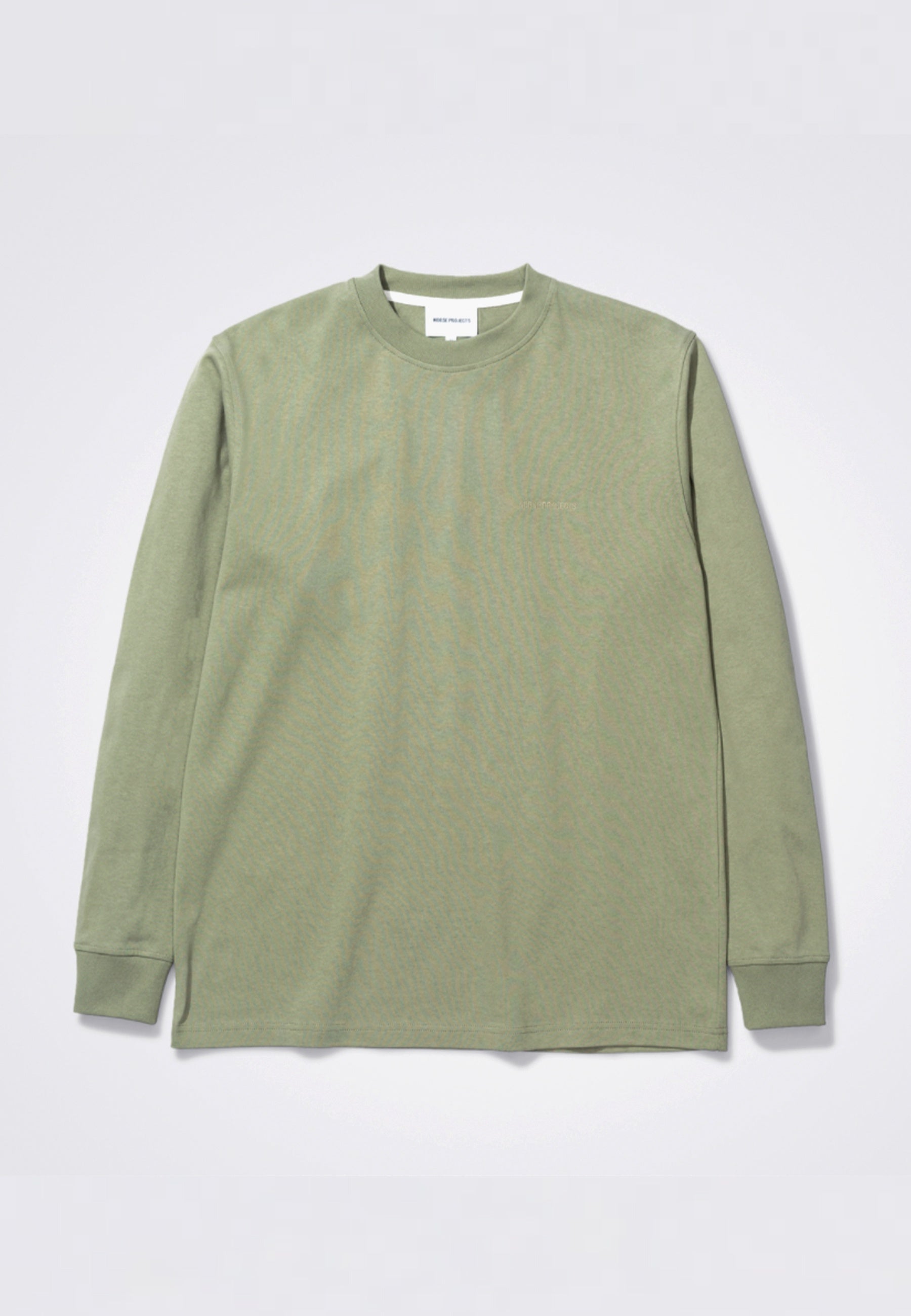 Johannes Heavy Logo Long Sleeve - linden green