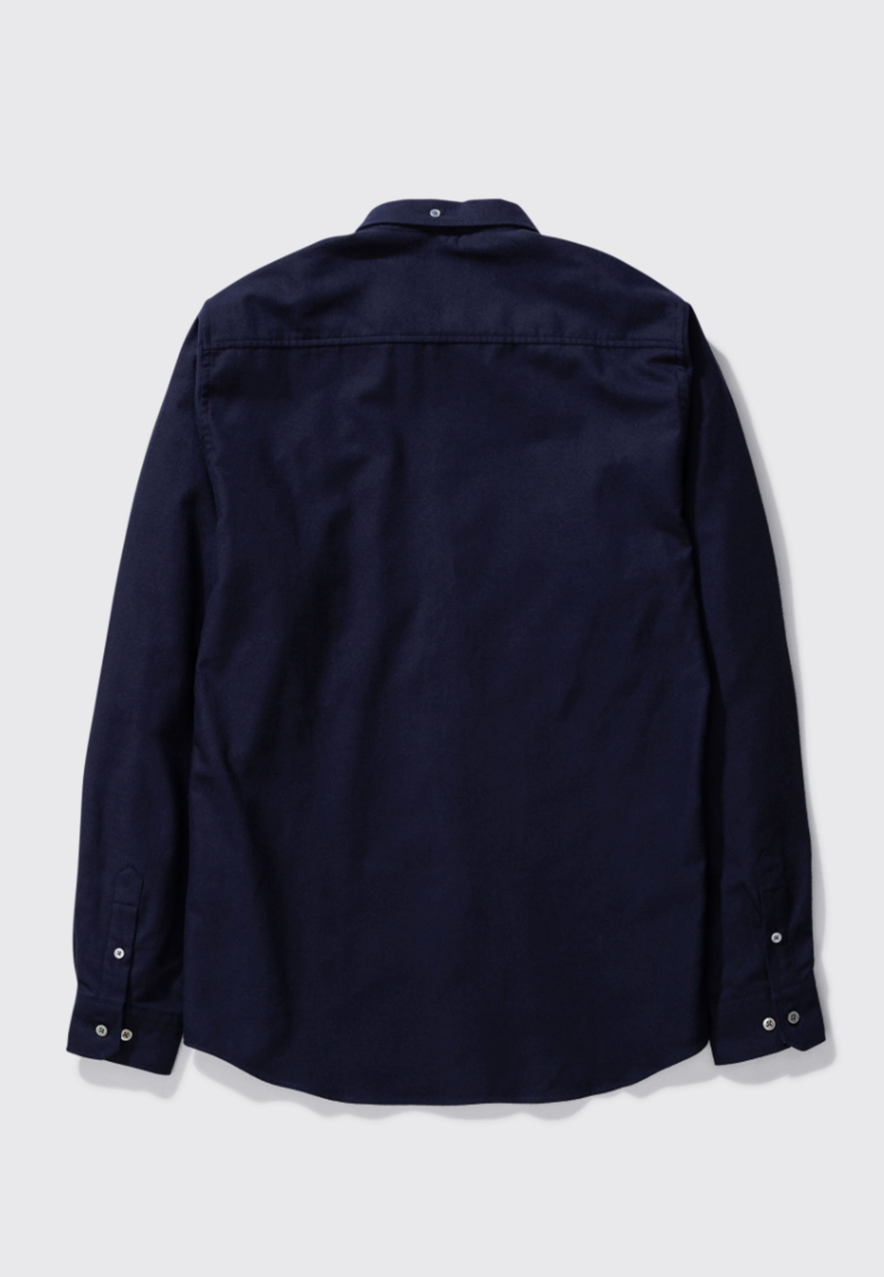 Anton Brushed Flannel - dark navy