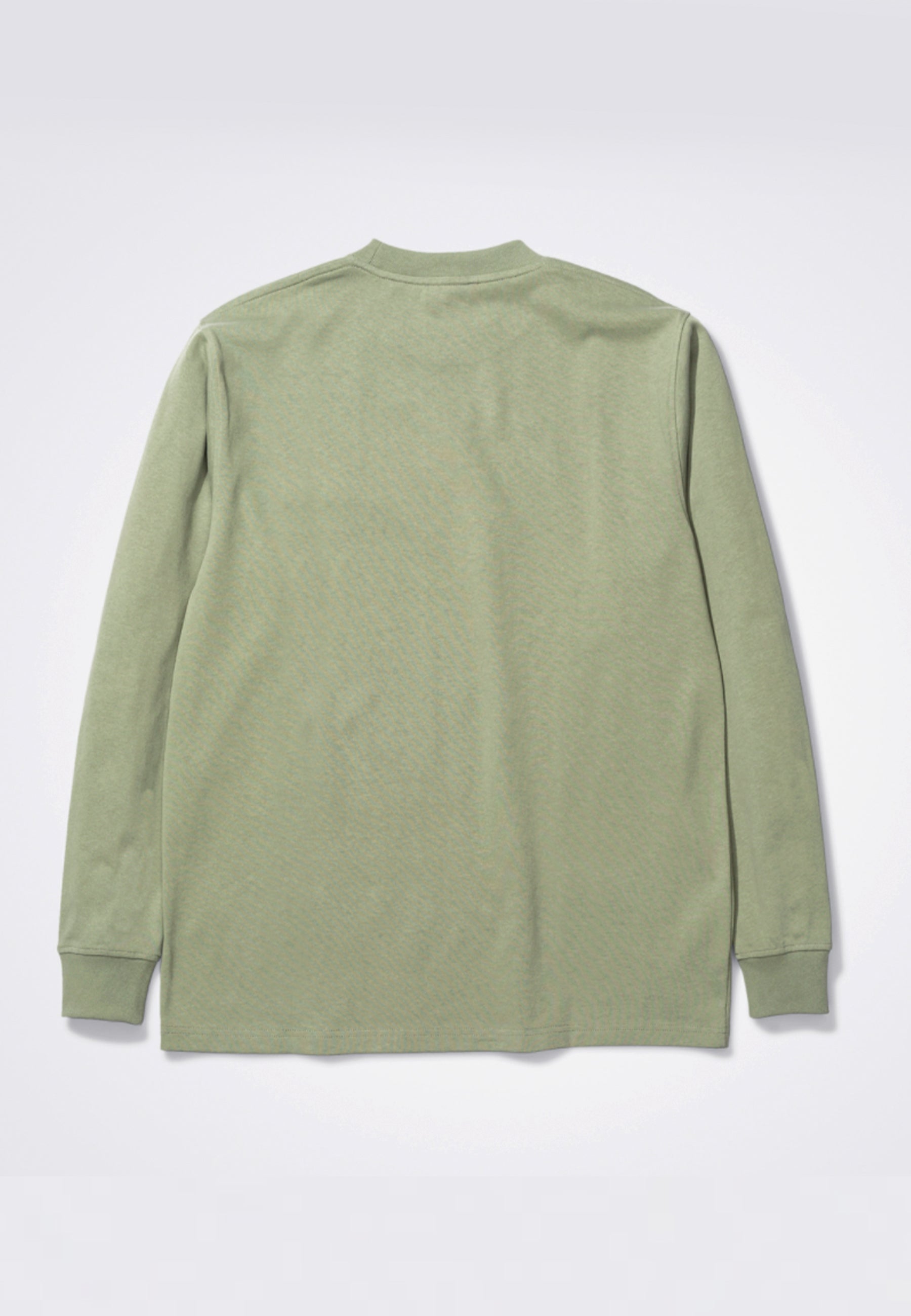 Johannes Heavy Logo Long Sleeve - linden green