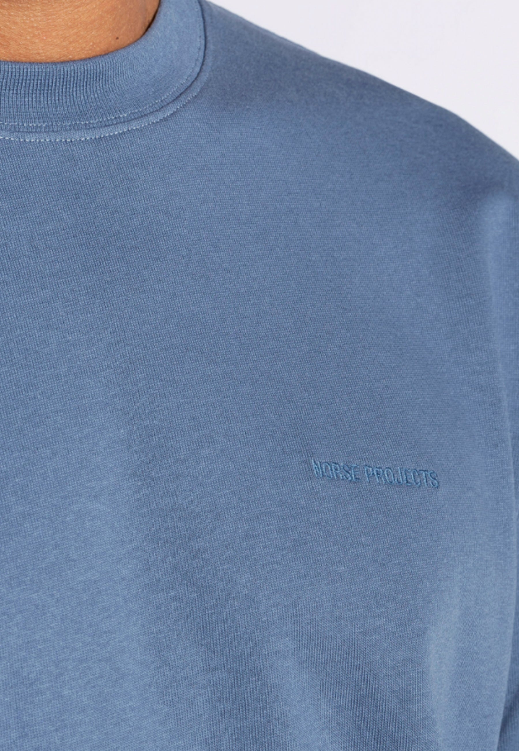 Johannes Heavy Logo T-Shirt - scoria blue
