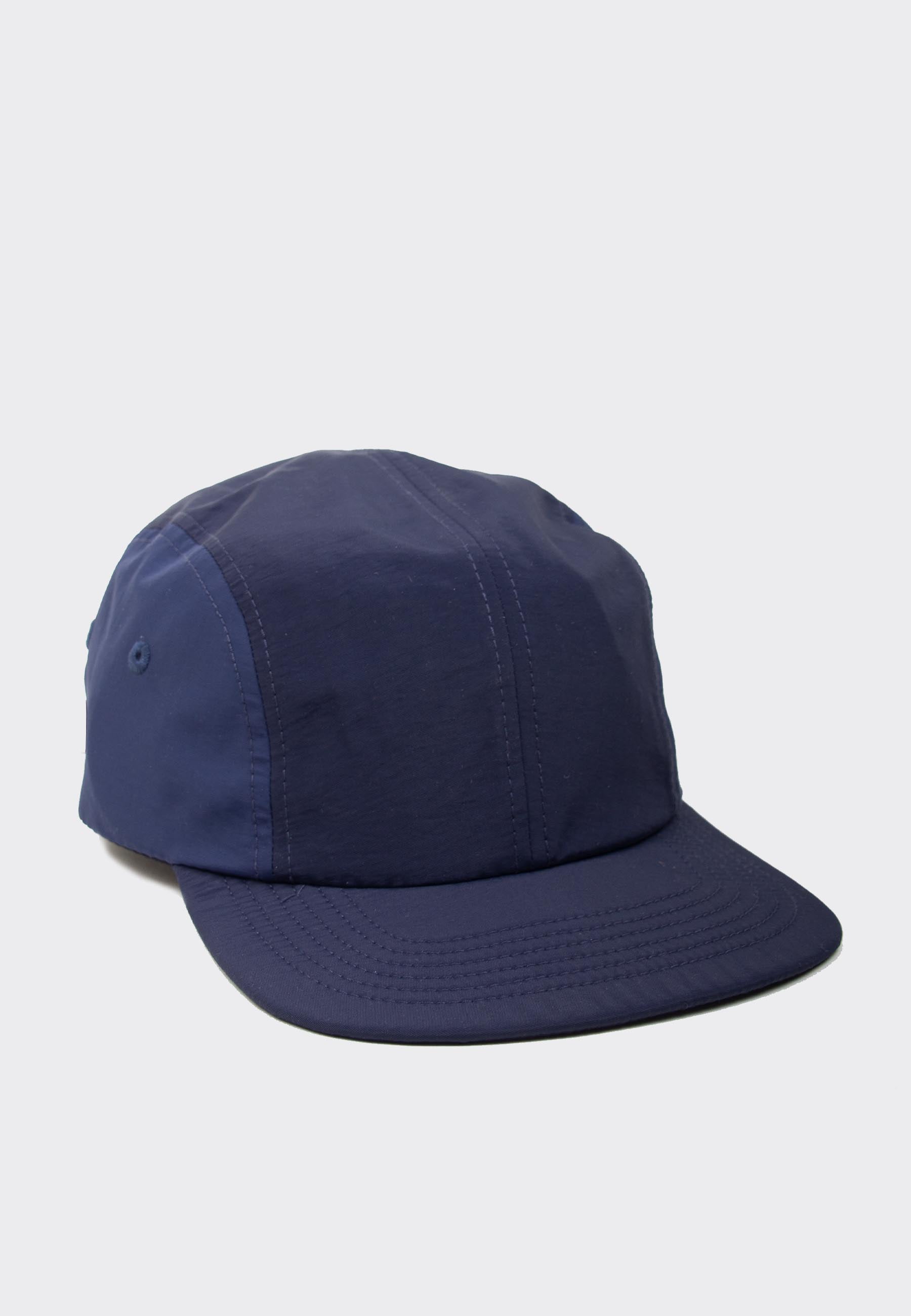 Nylon 4 Panel Cap -  dark navy