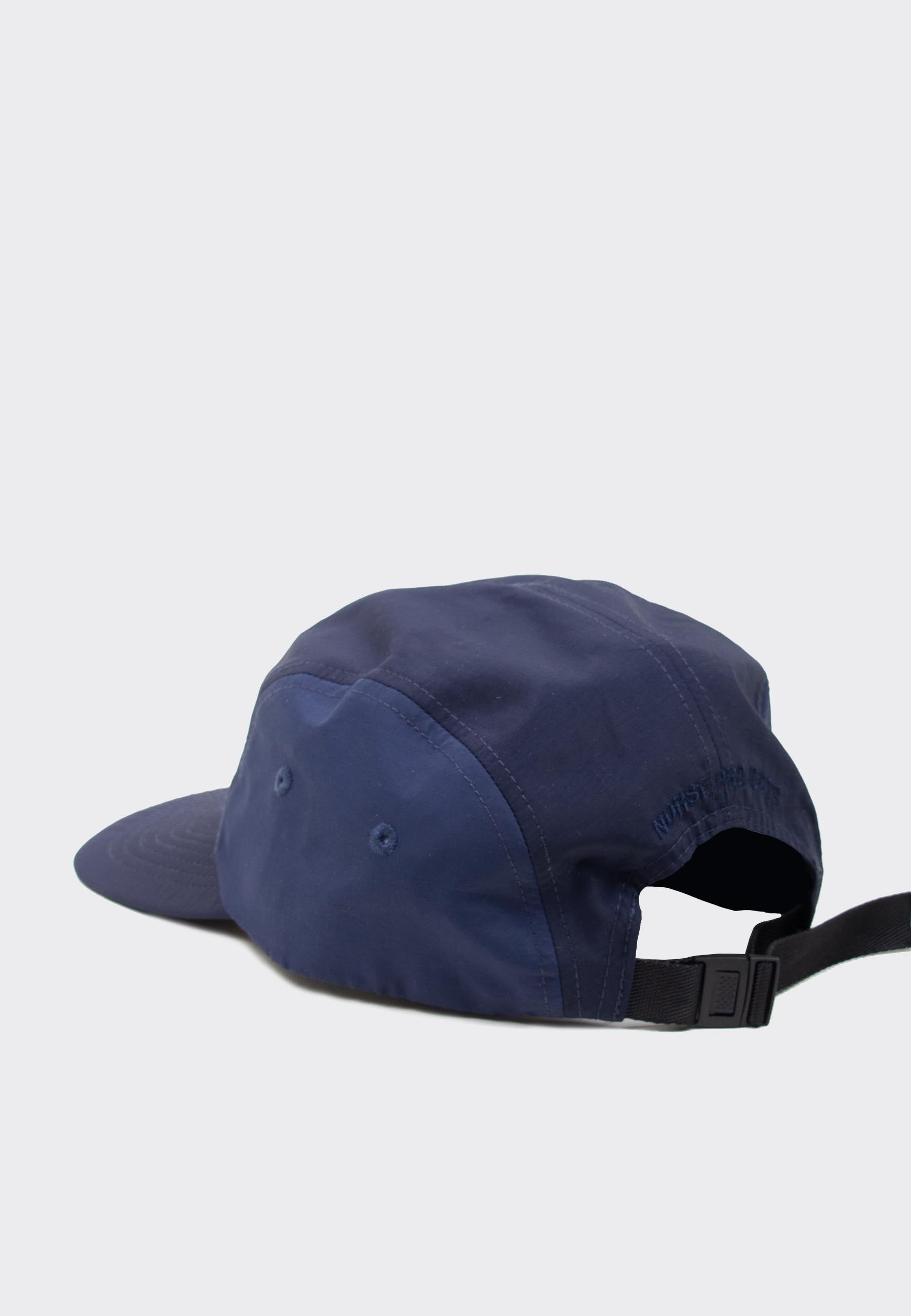 Nylon 4 Panel Cap -  dark navy