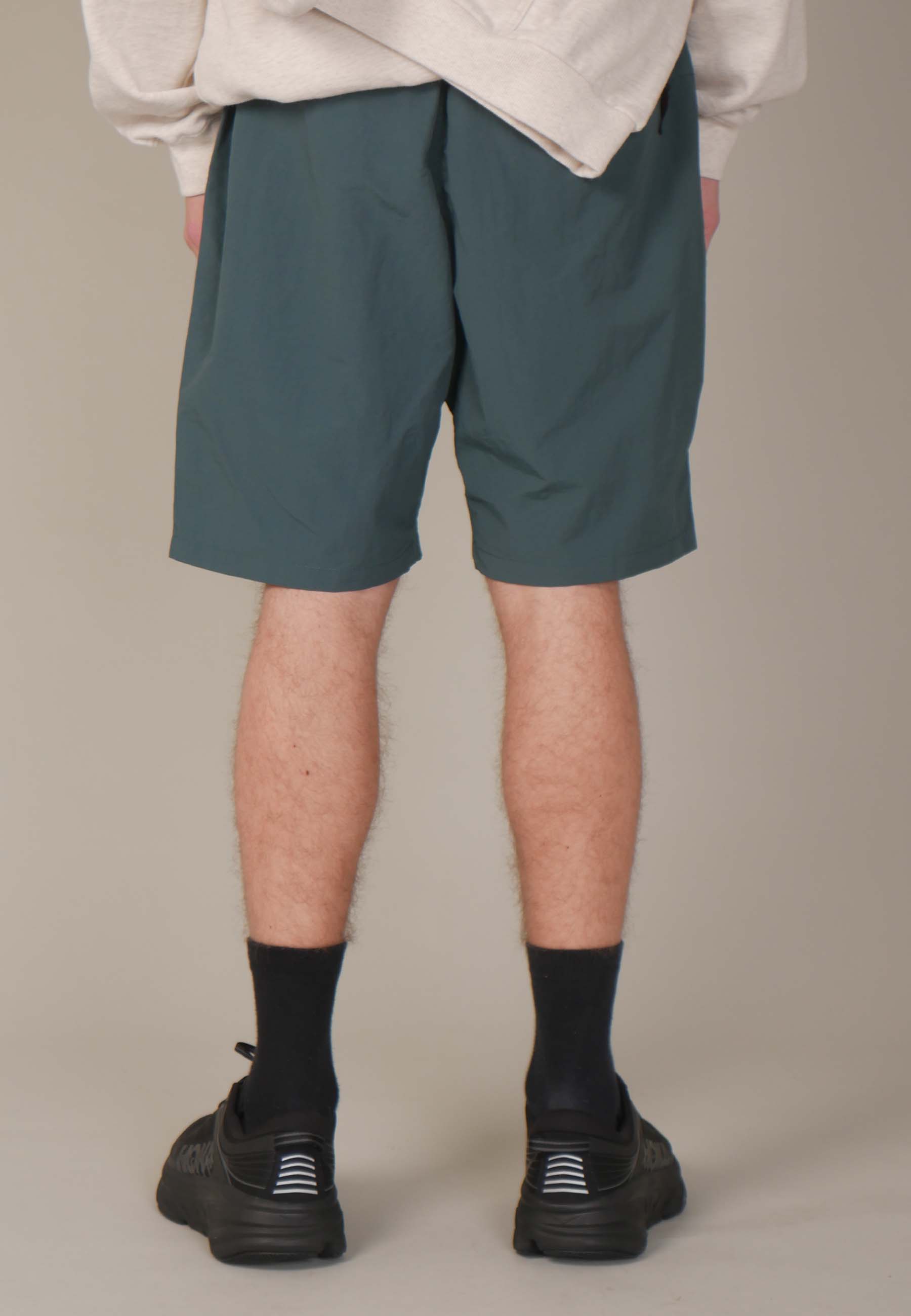 Shell Packable Shorts - forest green