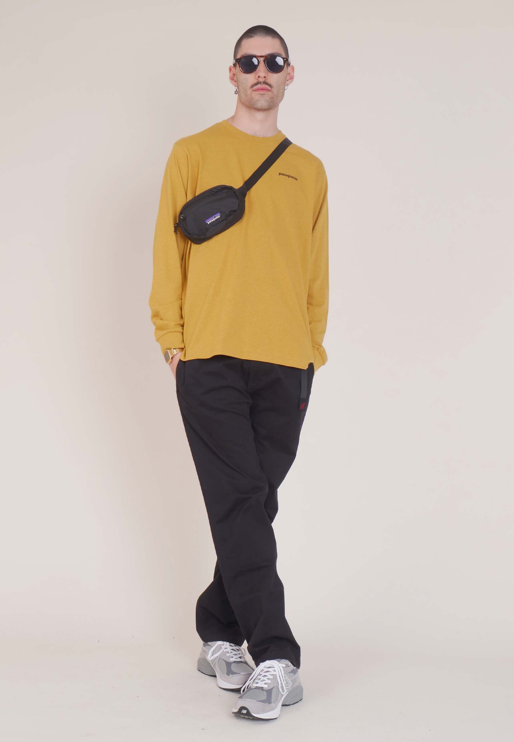 P-6 Logo Responsibili Long Sleeve - hawk gold
