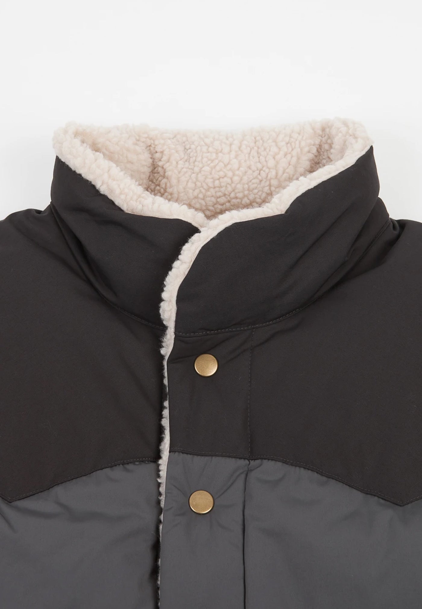 Reversible Bivy Down Vest - forge grey