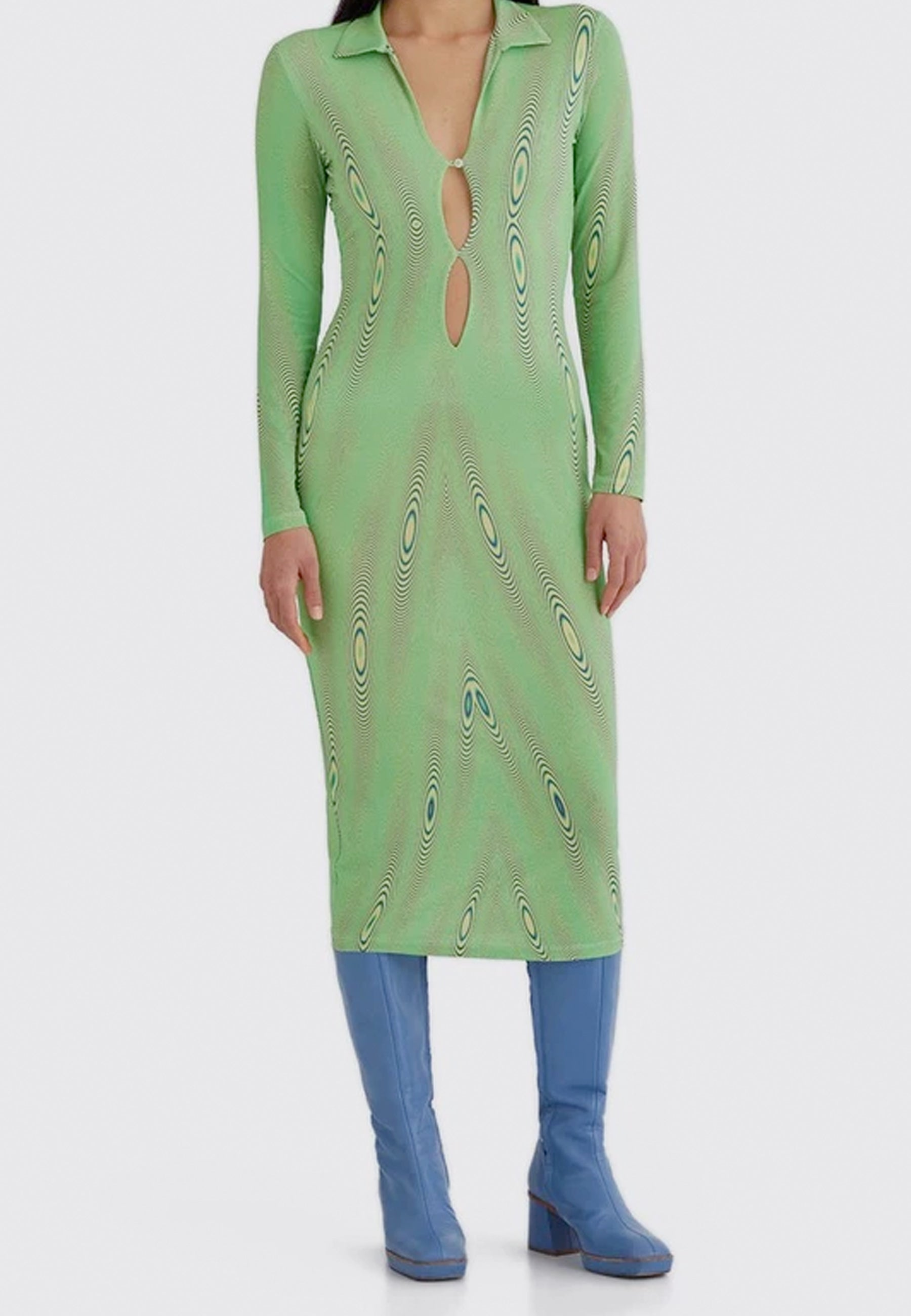 green paloma wool dress Paloma Wool Knit Dress