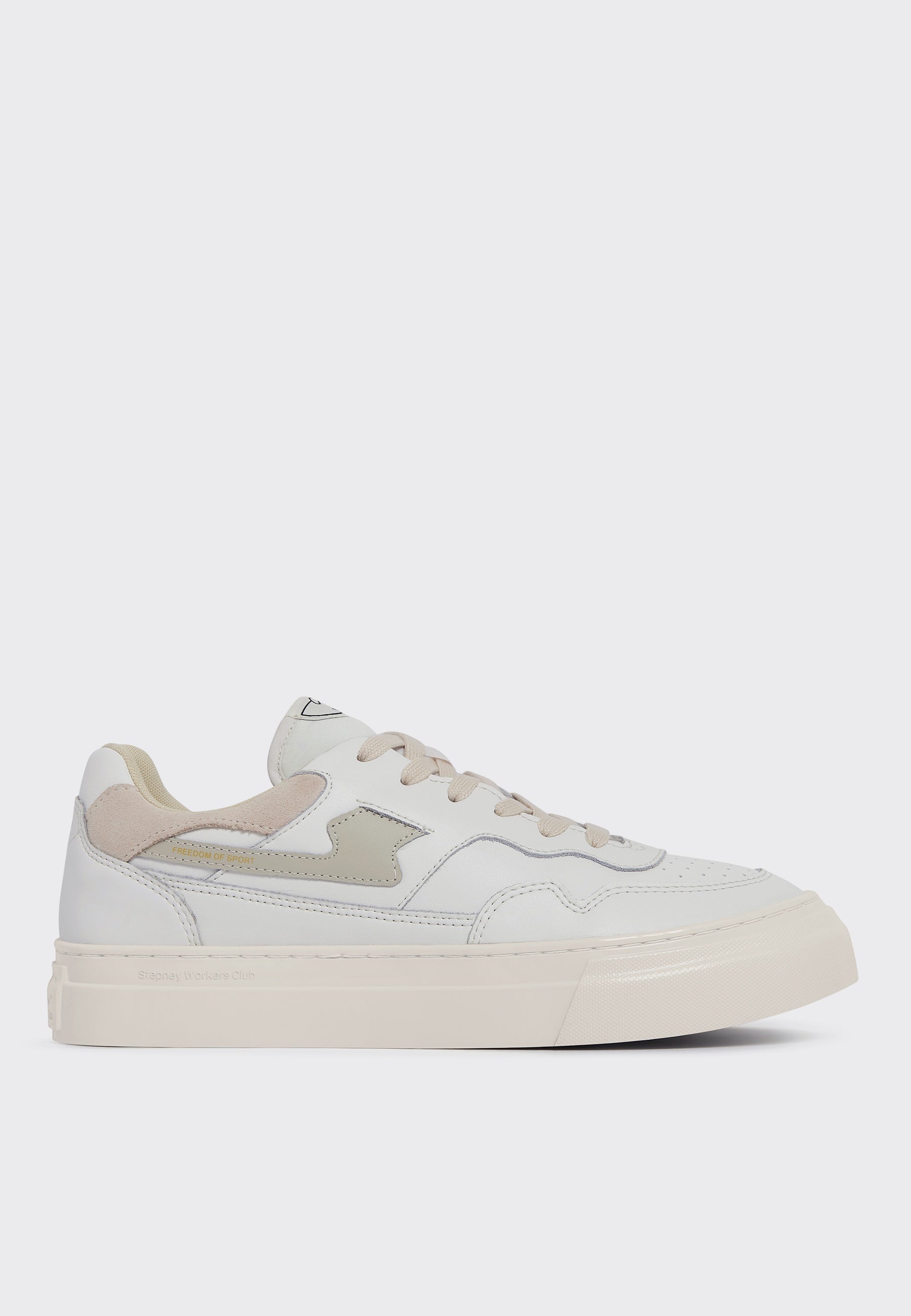 Pearl S-Strike Leather - White/Putty