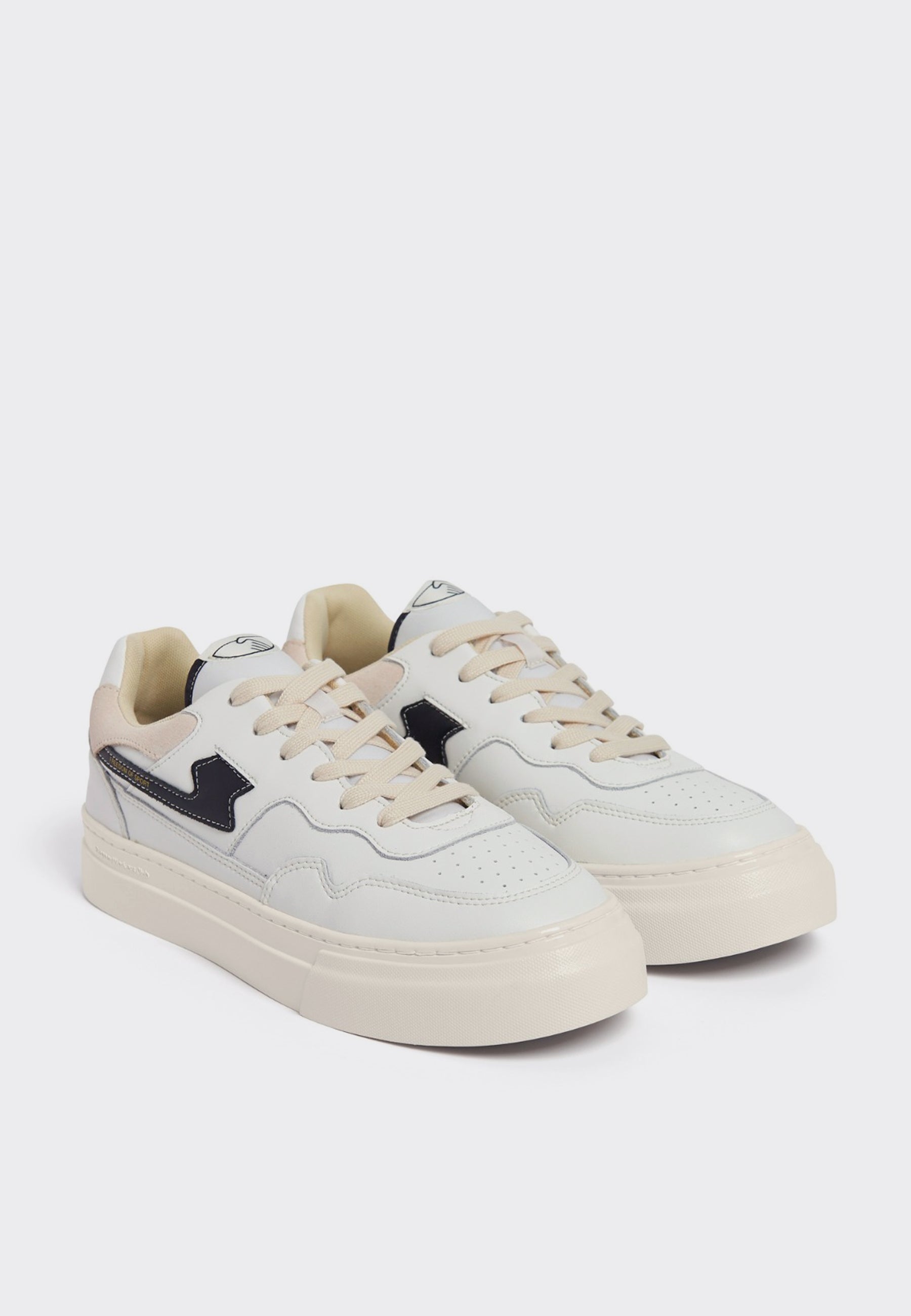 Pearl S-Strike Leather - White/Black