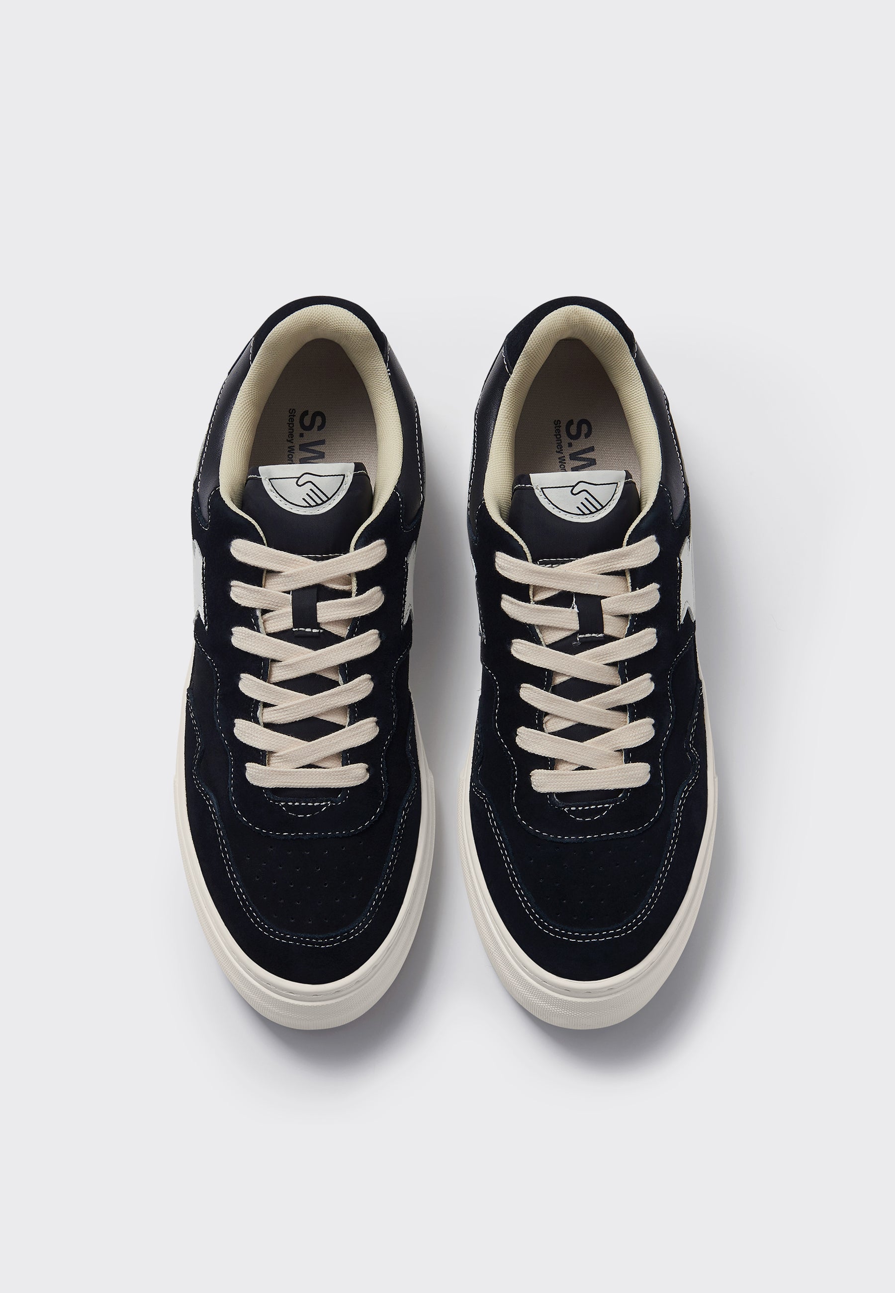 Pearl S-Strike Suede - Black/White