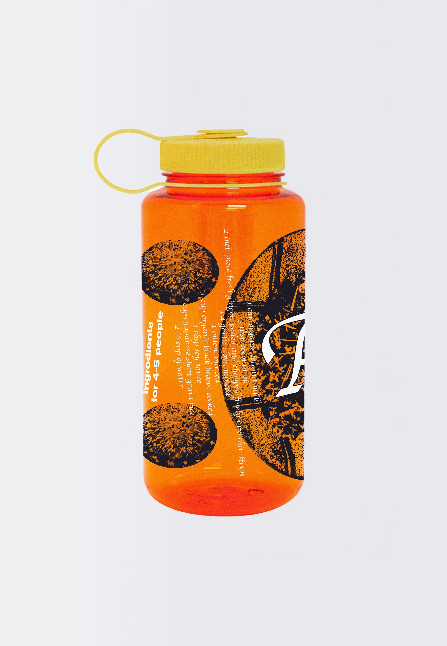 Rice & Beans Nalgene 32oz Bottle - orange