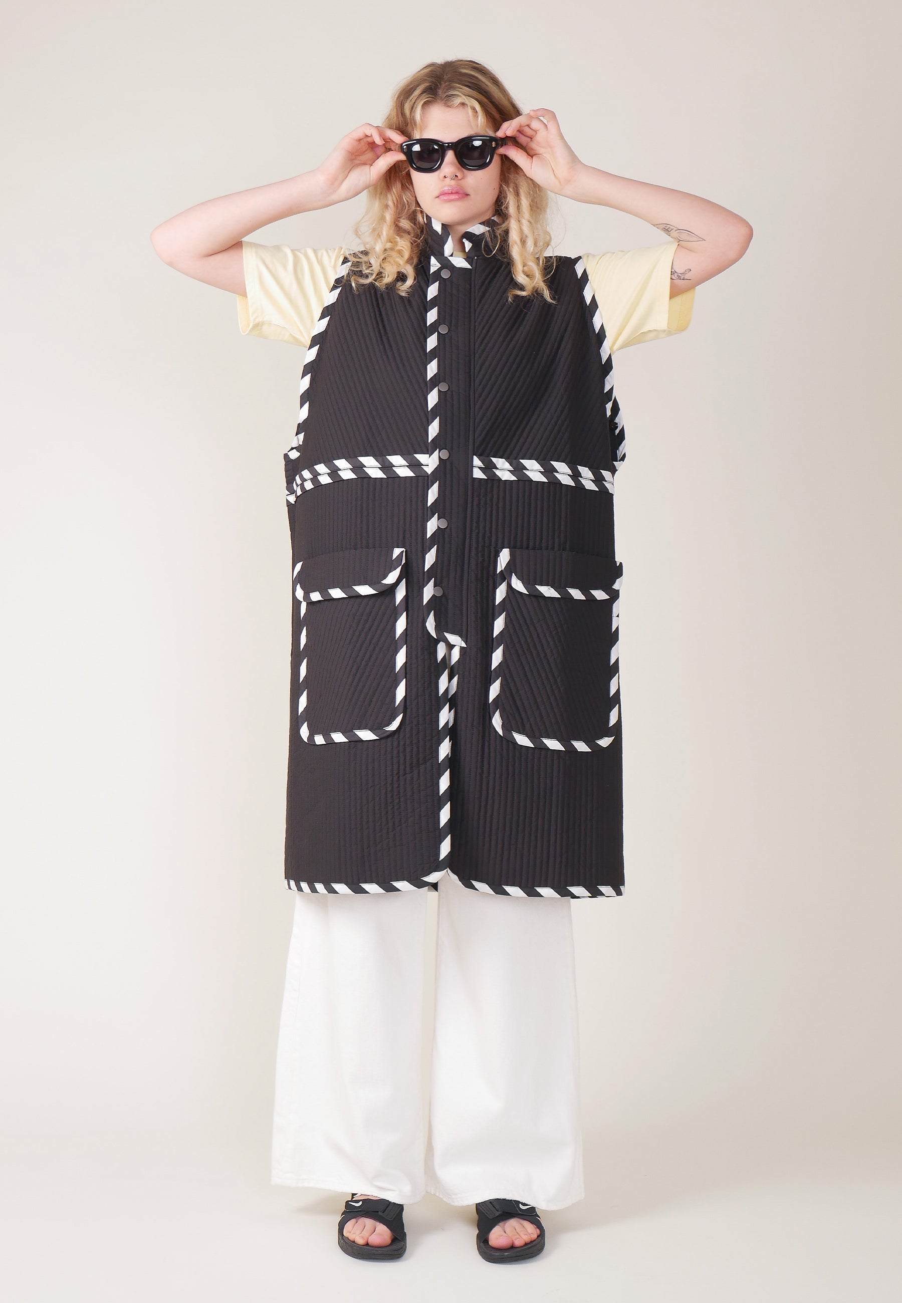 Drop Coat - Black