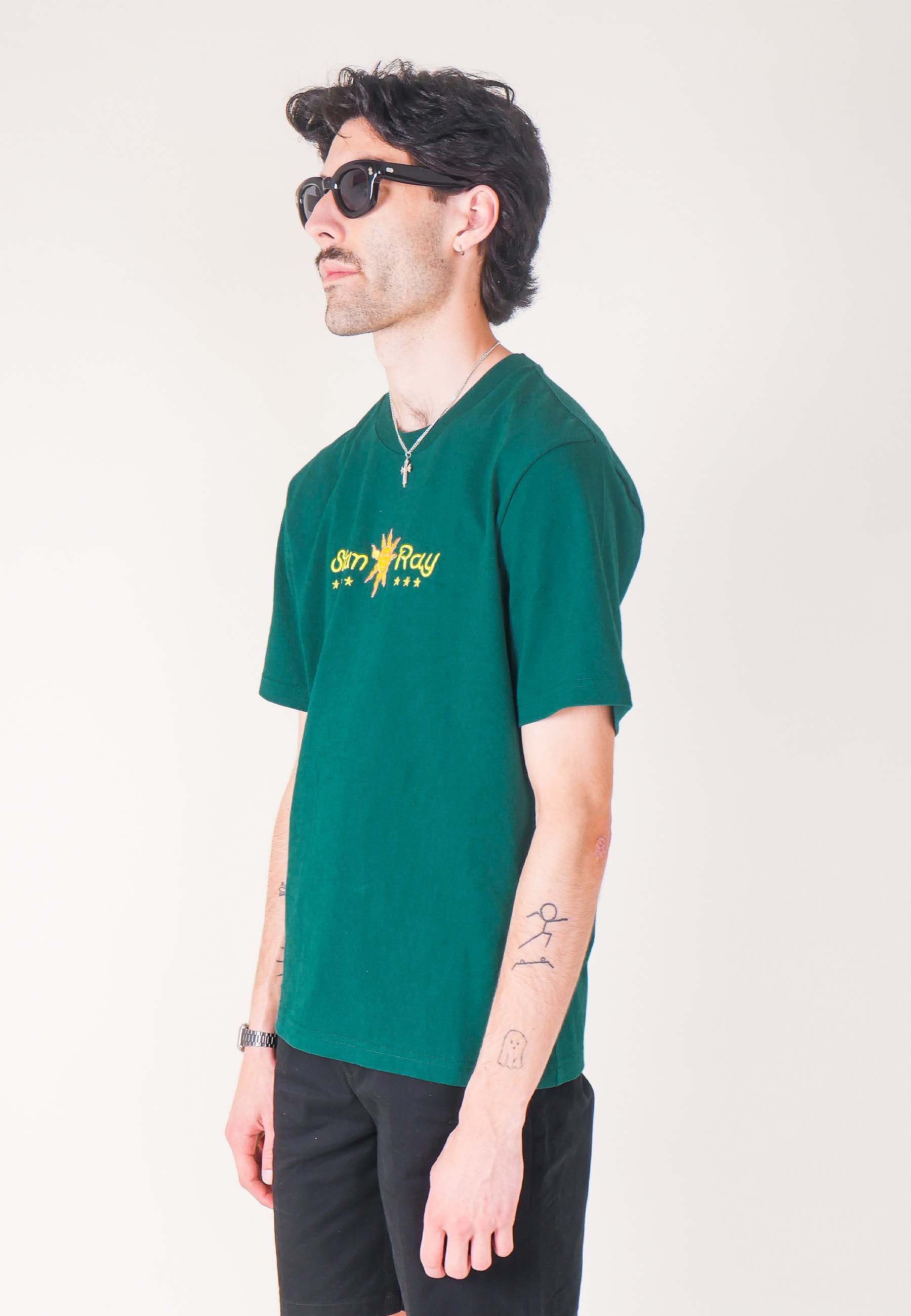 Sun Ray T-Shirt - Ivy Green