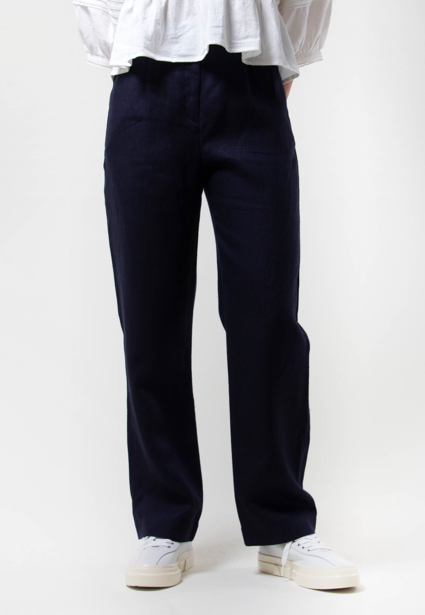 Shanghai Pants - dark navy