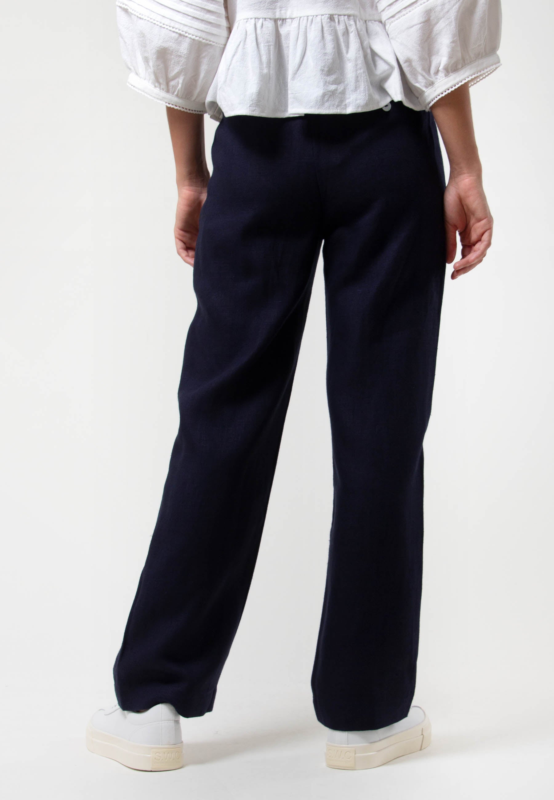 Shanghai Pants - dark navy