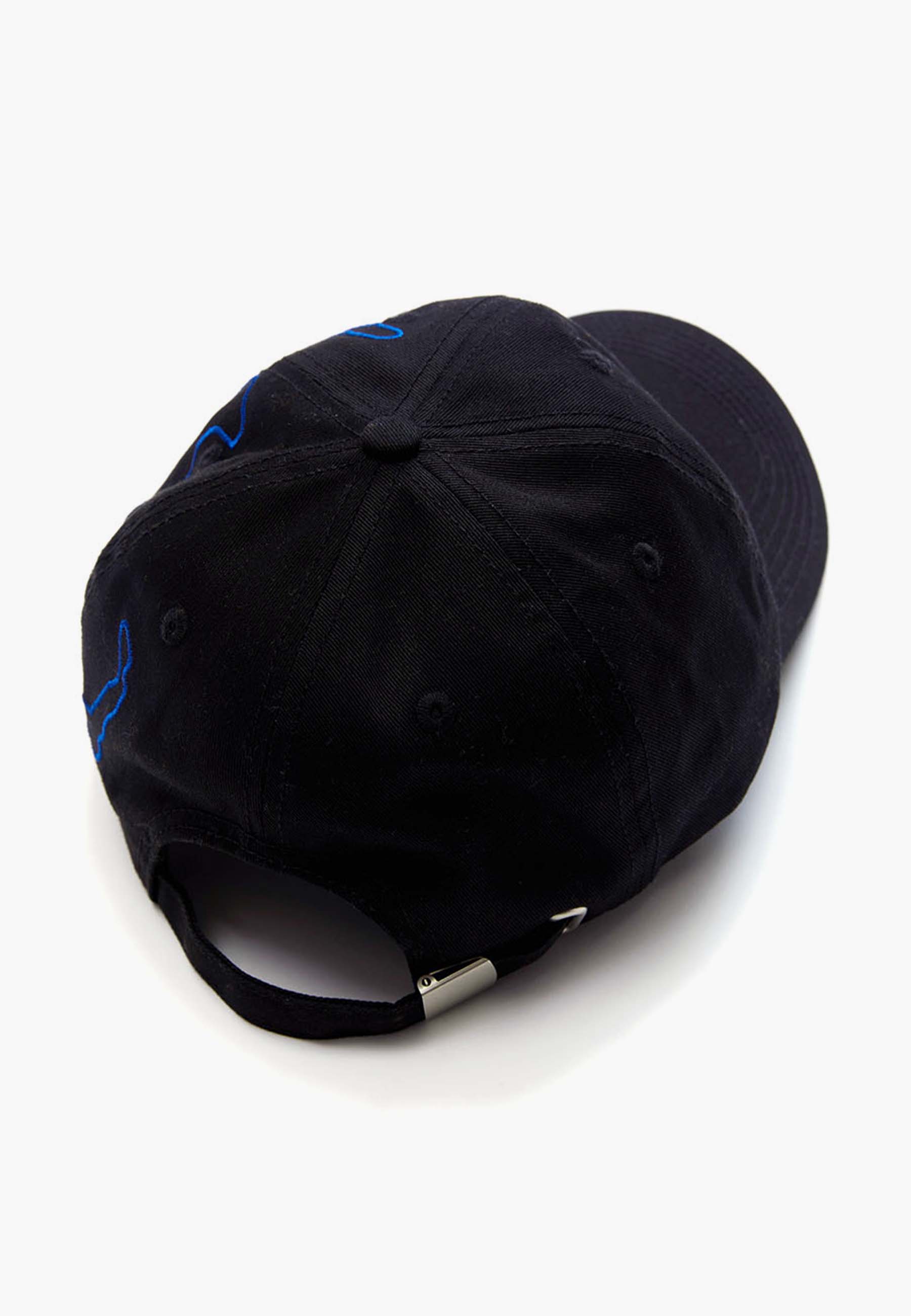 Spiral Baseball Cap - black